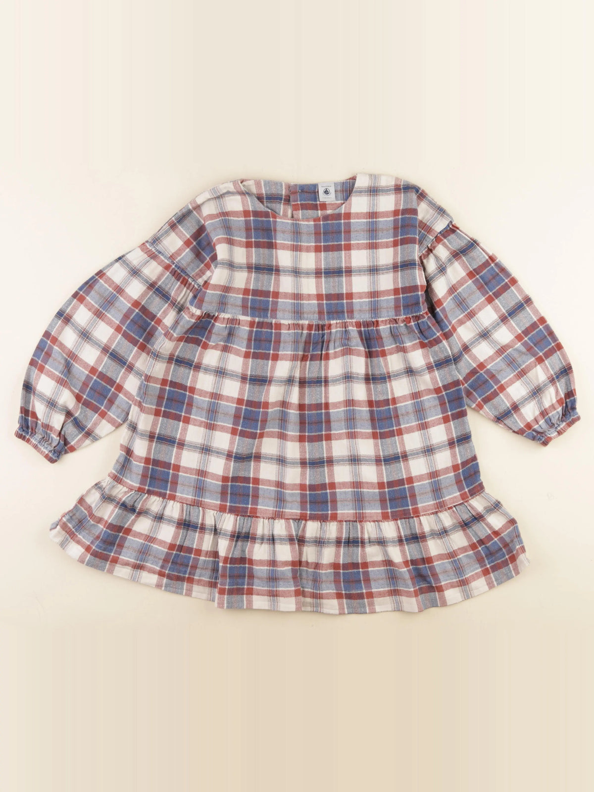 Petit Bateau - robe multicolore - 8 ans