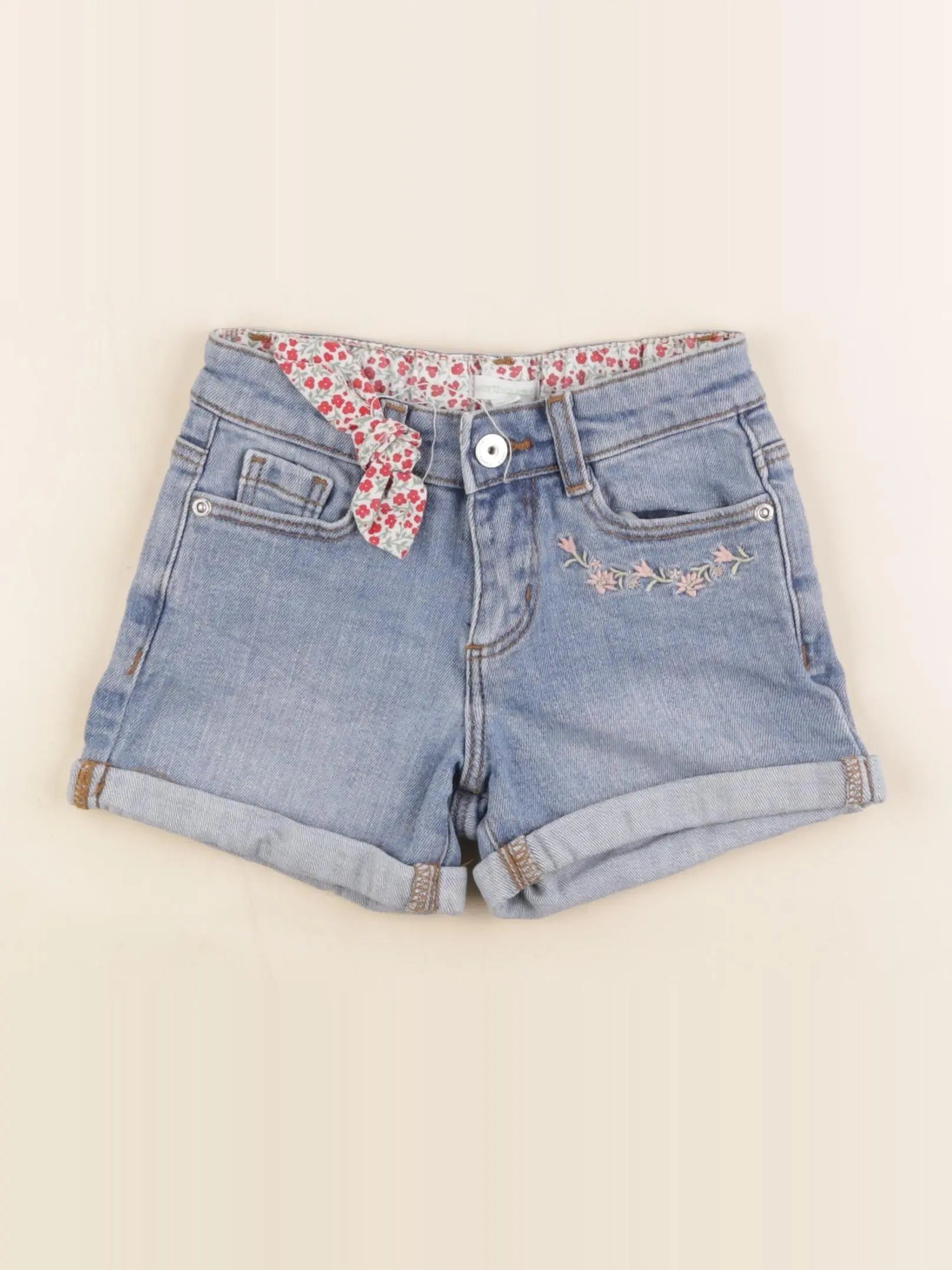 Vertbaudet - short bleu - 3 ans