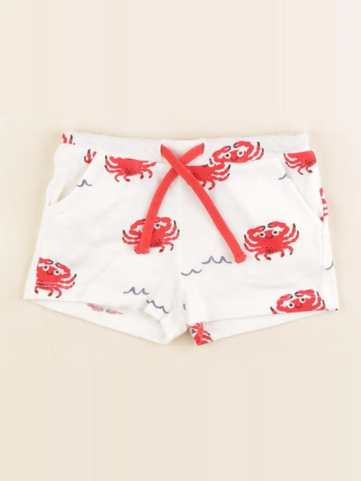 Boutchou - short blanc - 9 mois