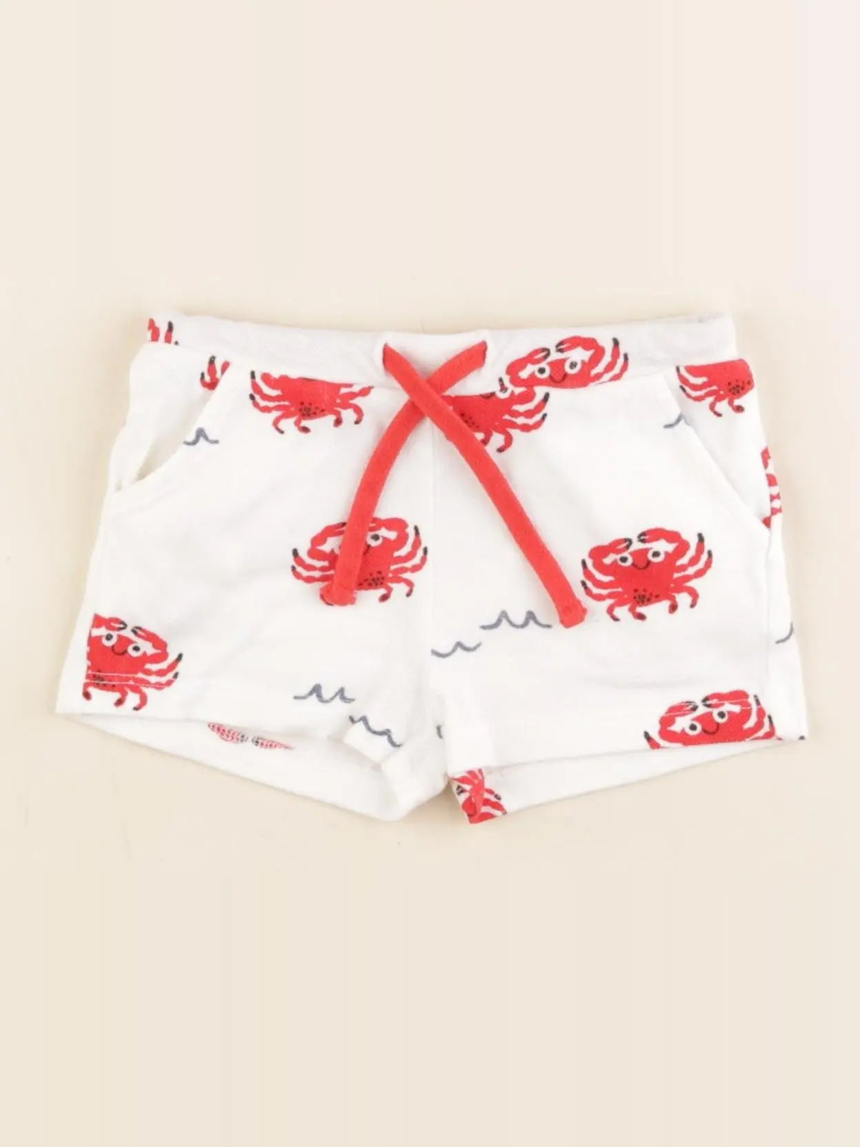 Boutchou - short blanc - 9 mois