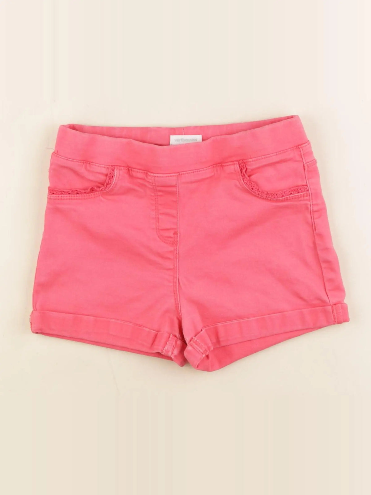 Vertbaudet - short rose - 10 ans