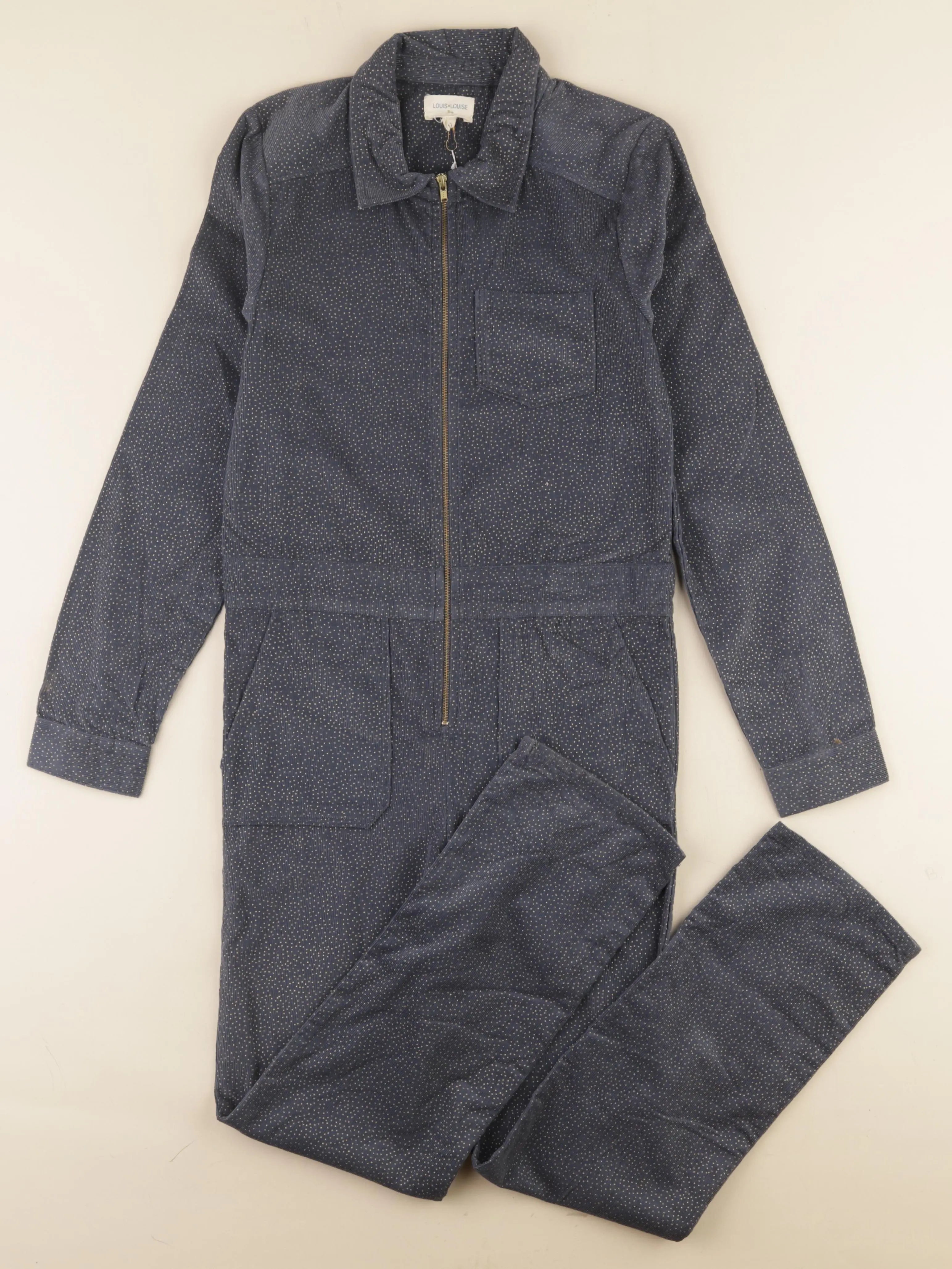 Louis Louise - combinaison bleu, or - 12 ans