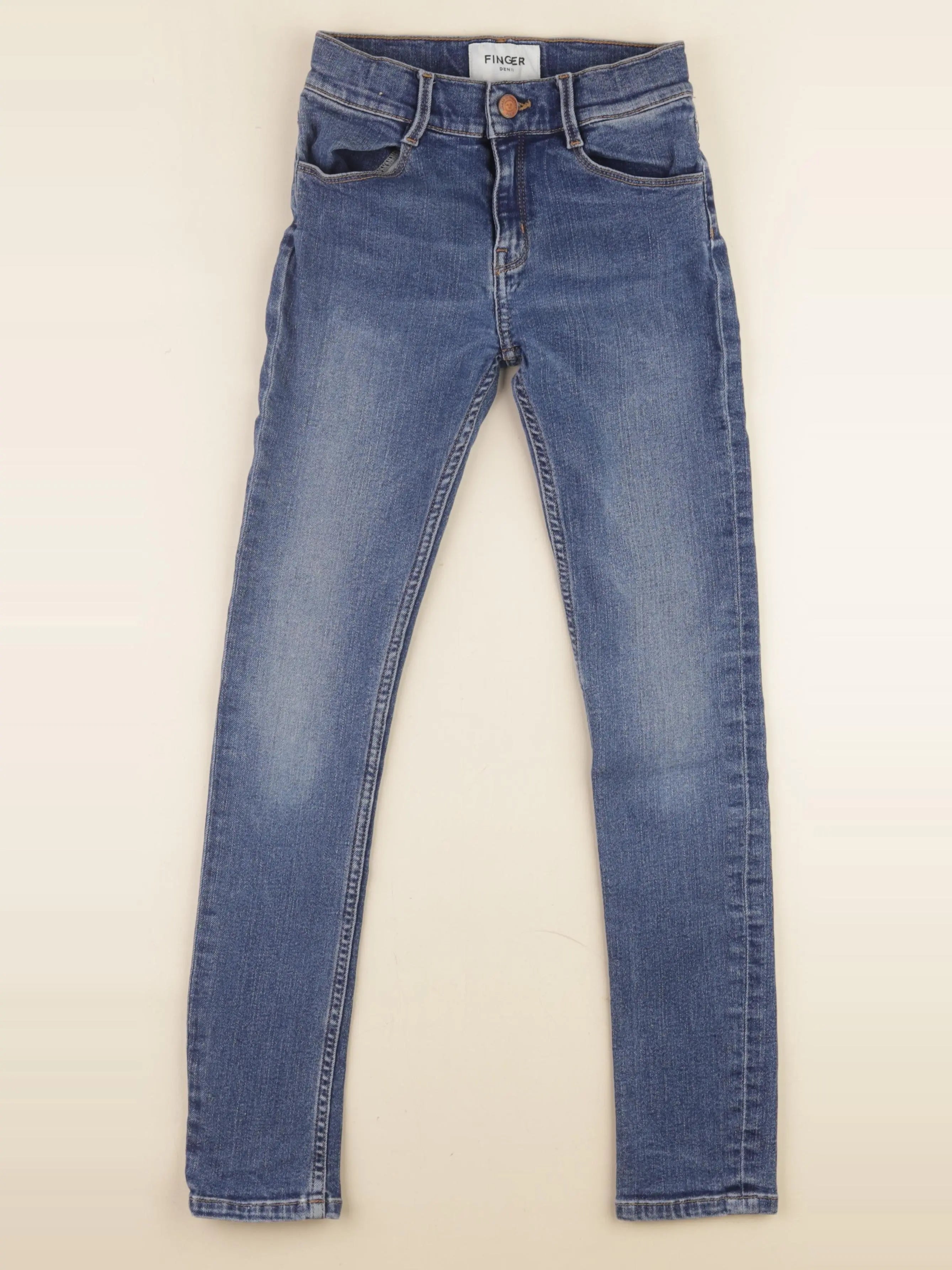 Finger in the nose - jean bleu - 10/11 ans