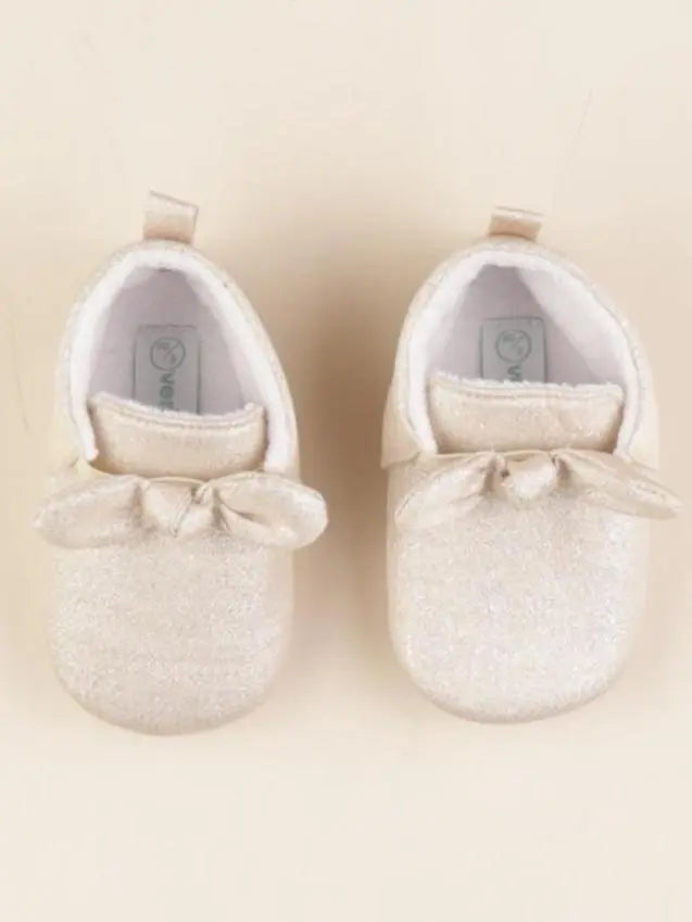 Vertbaudet - chaussons or - pointure 18