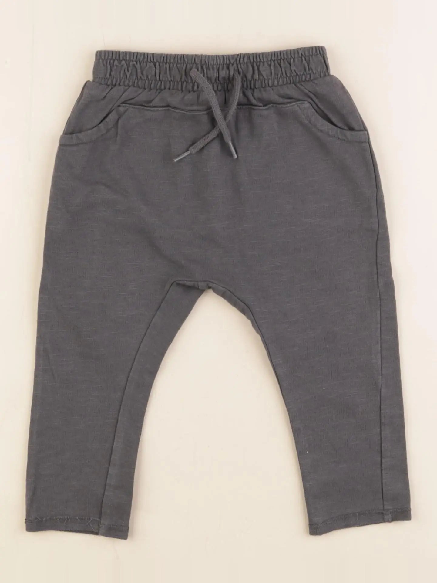 Vertbaudet - jogging gris - 9 mois