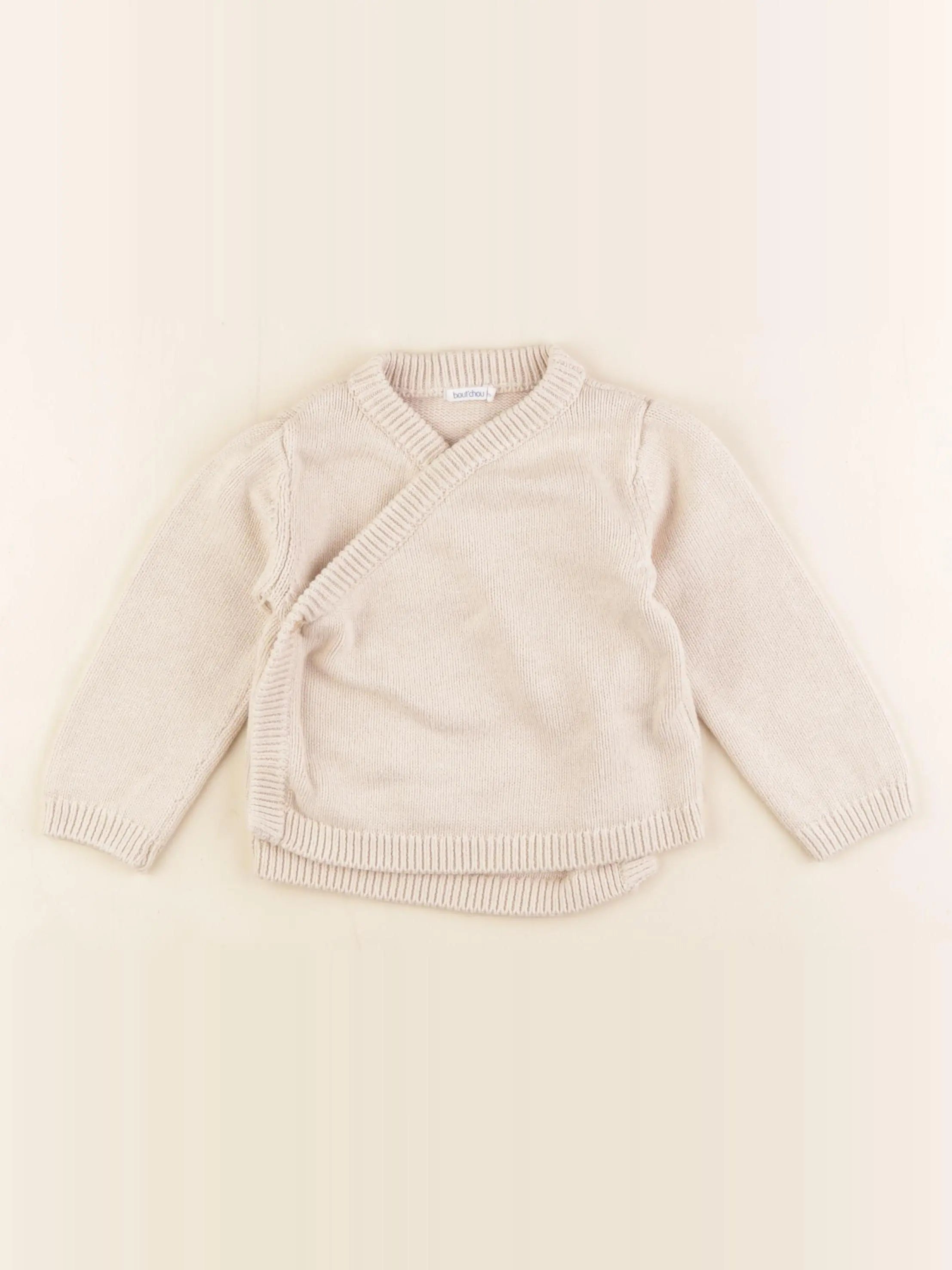 Boutchou - pull marron - 18 mois
