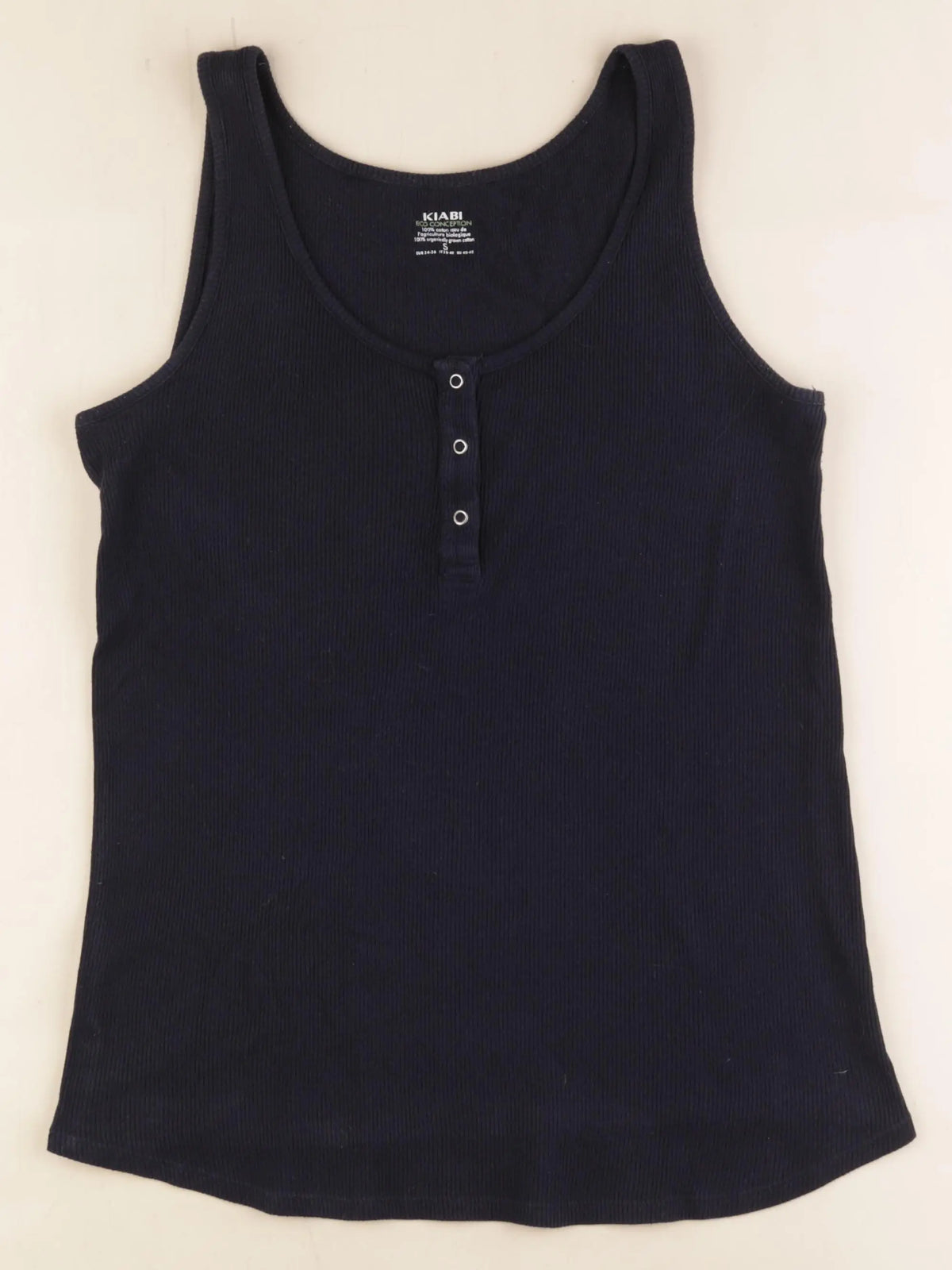 Kiabi - débardeur grossesse bleu - s