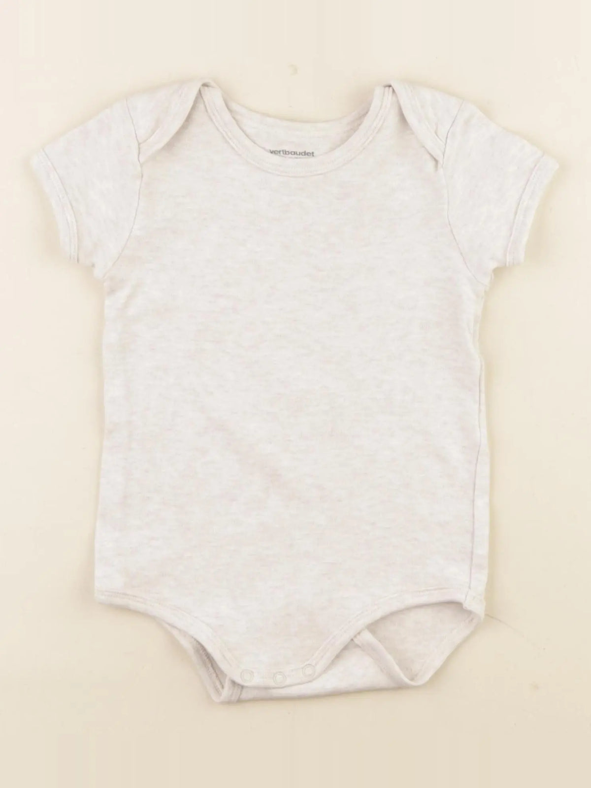 Vertbaudet - body beige - 2 ans