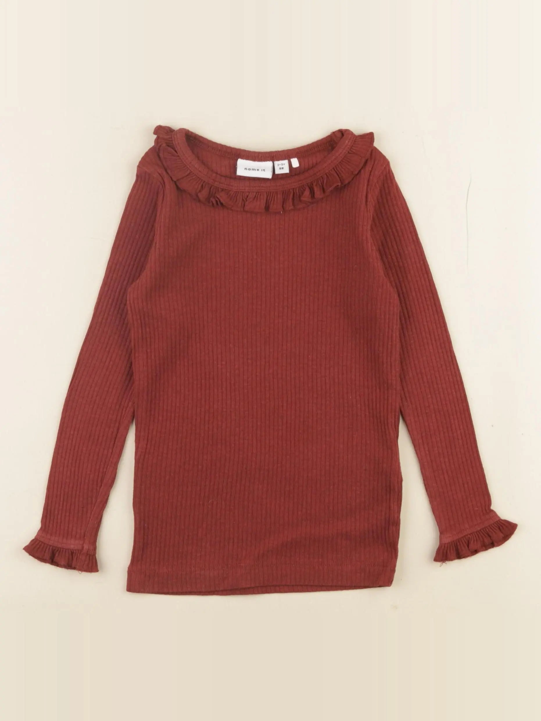 Name it - tee-shirt rouge - 2/3 ans