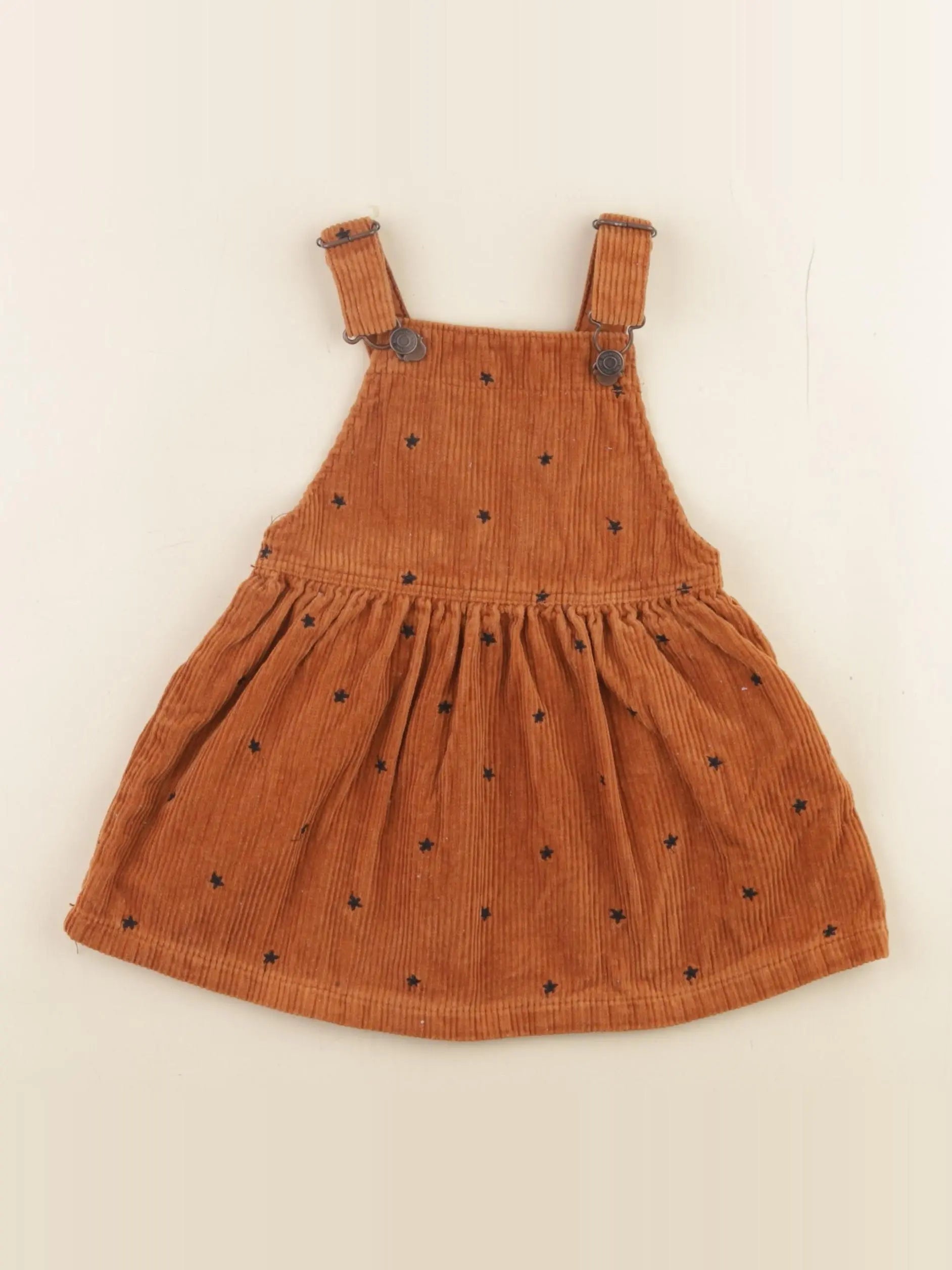 Zara - robe marron - 9/12 mois