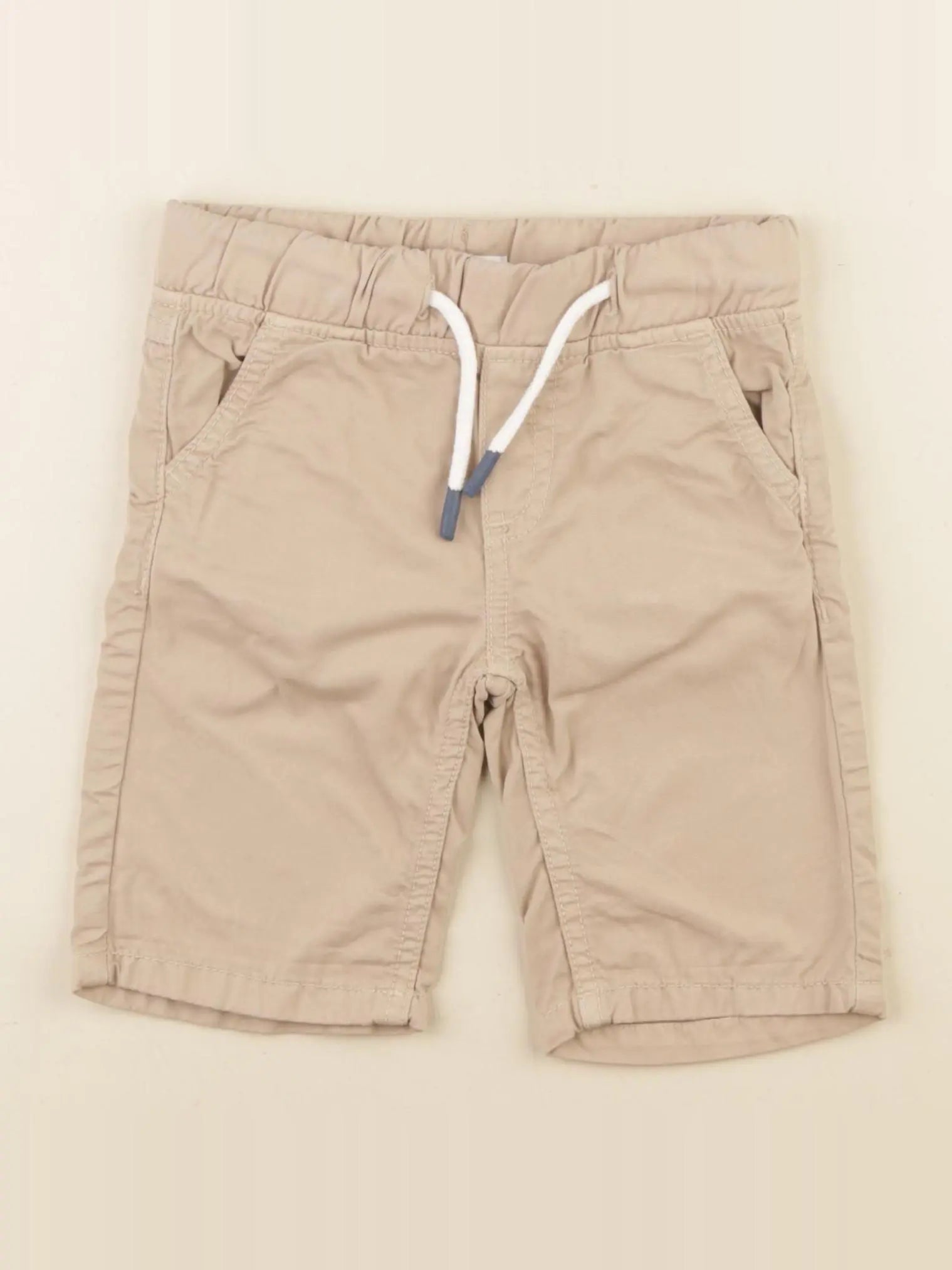 Vertbaudet - short beige - 2 ans