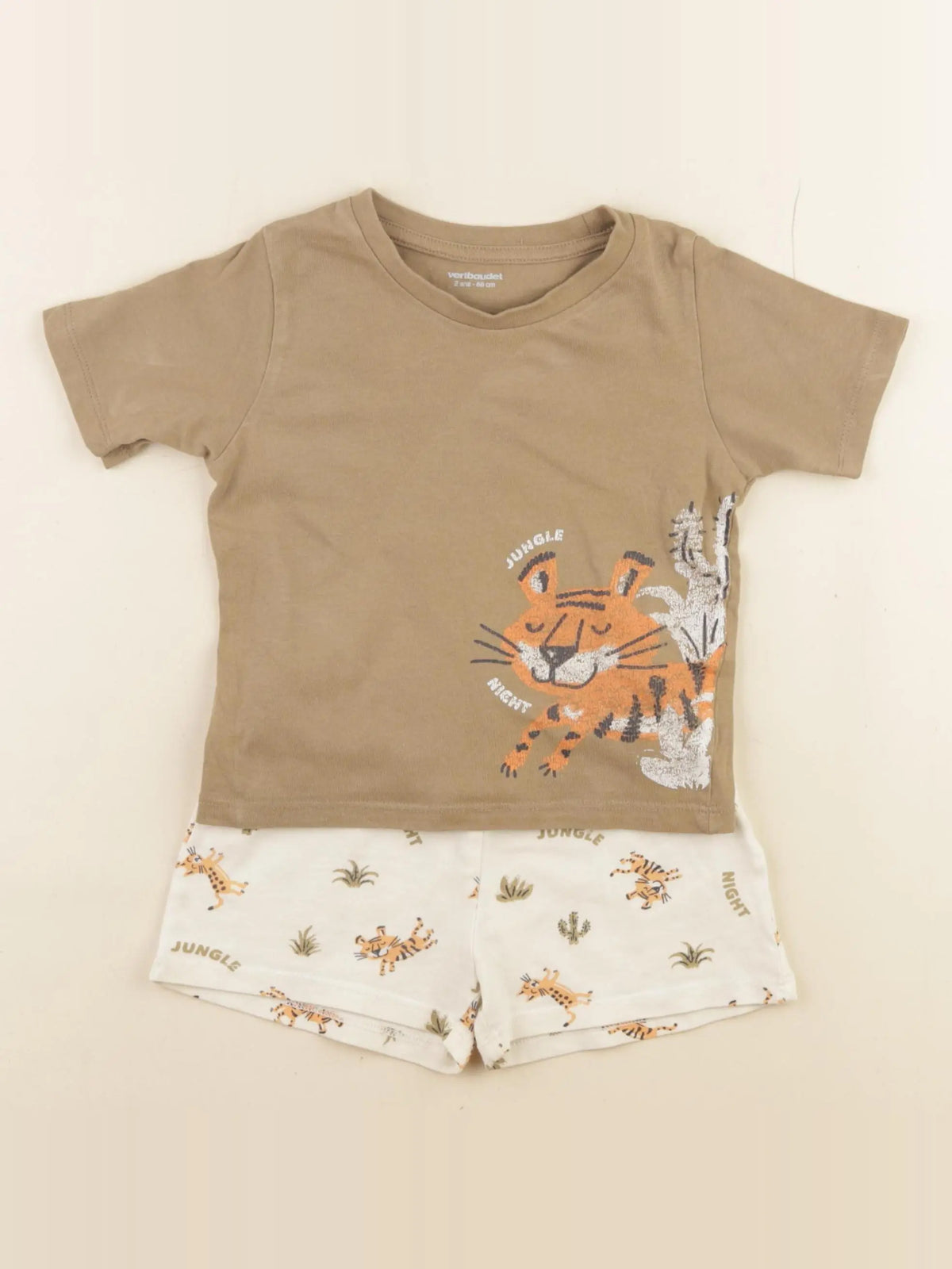 Vertbaudet - pyjama multicolore - 2 ans
