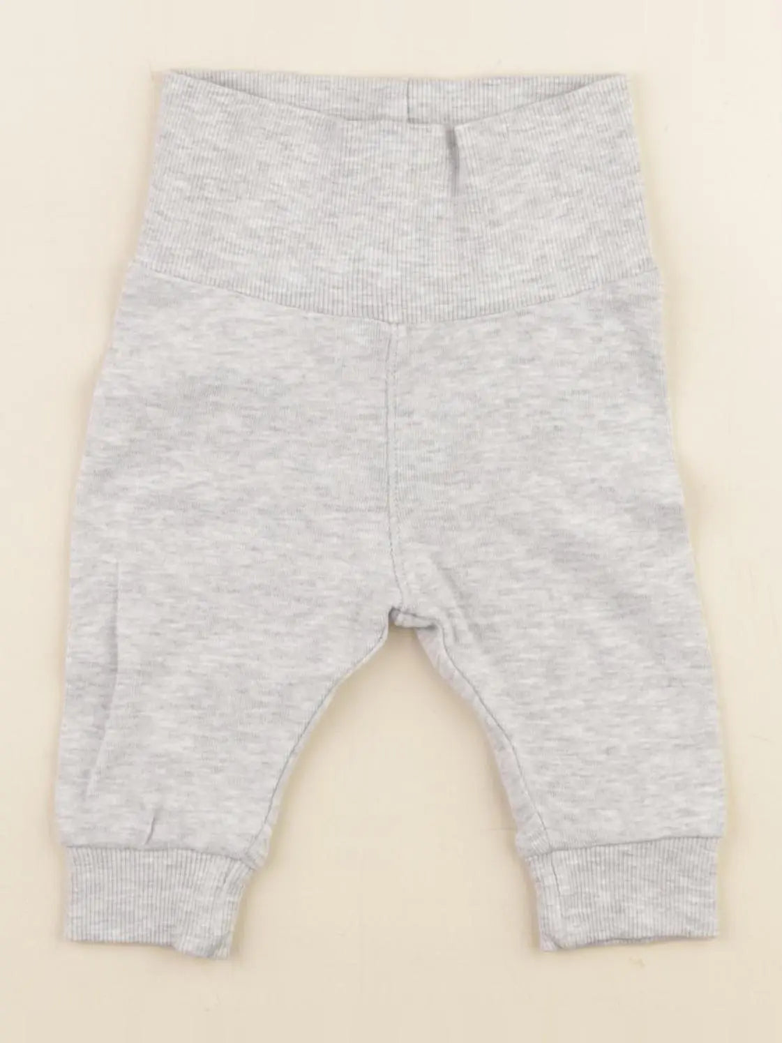H&M - legging gris - 1/2 mois