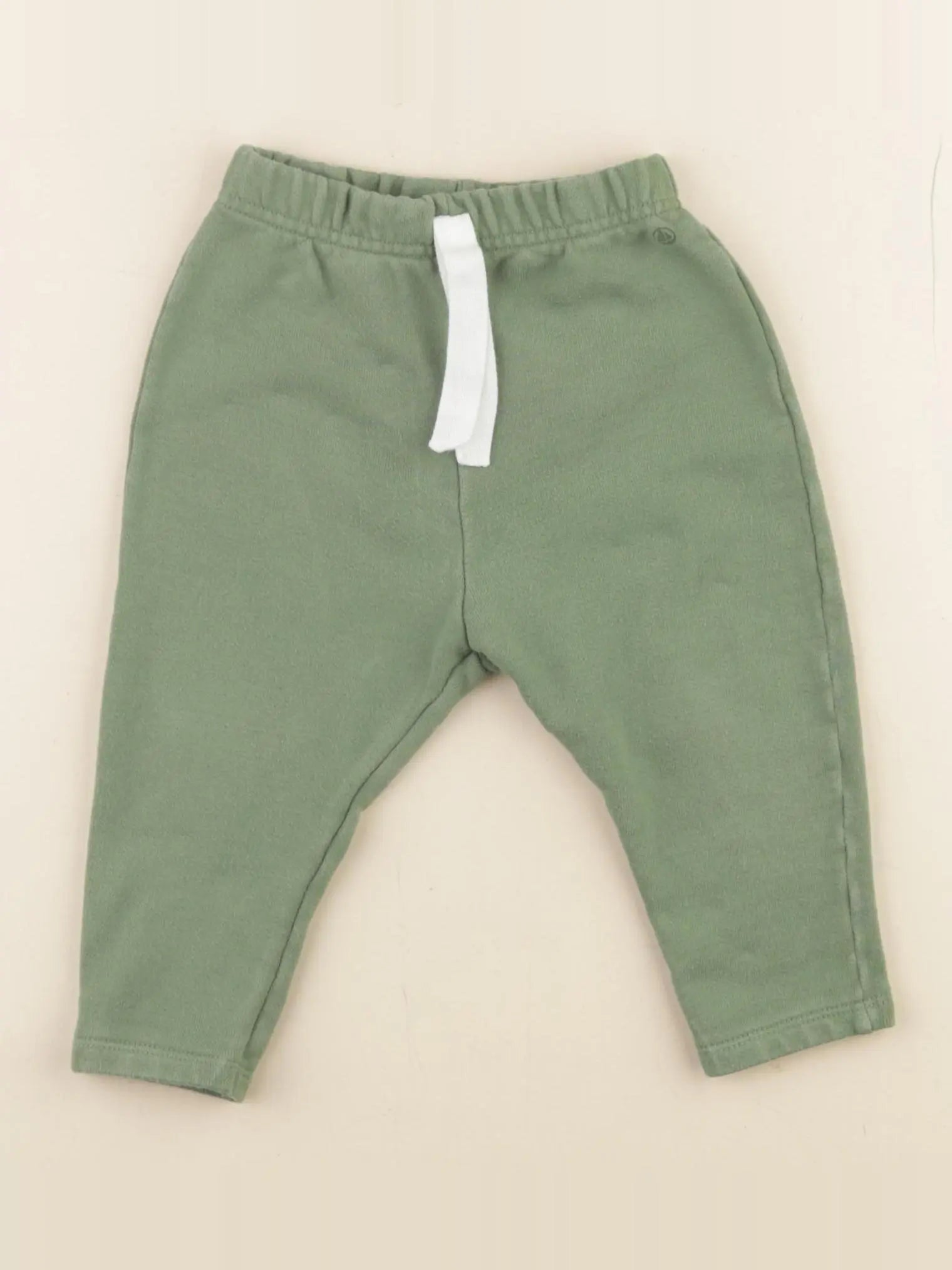 Petit Bateau - pantalon vert - 12 mois