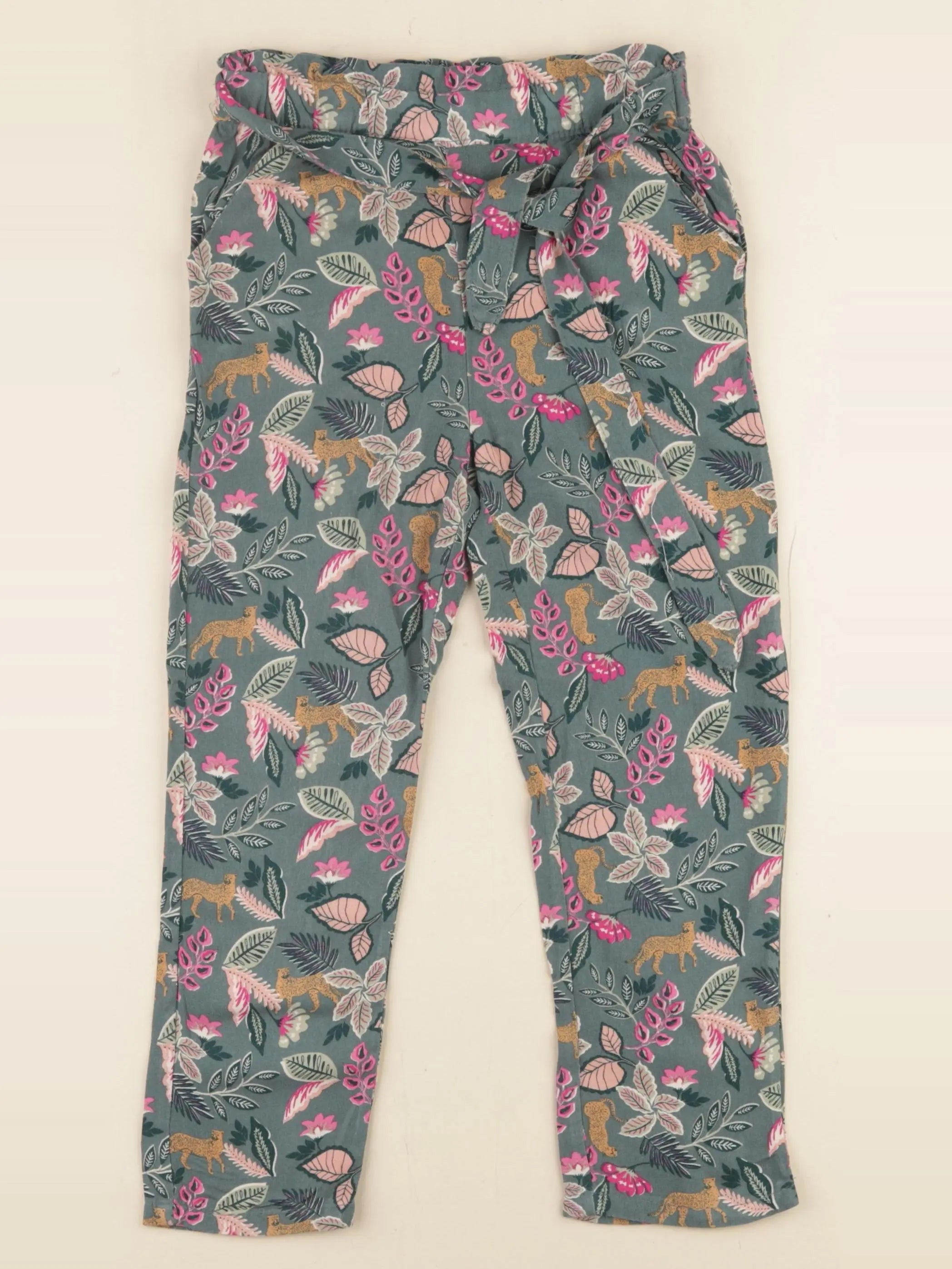 Vertbaudet - pantalon multicolore - 7 ans