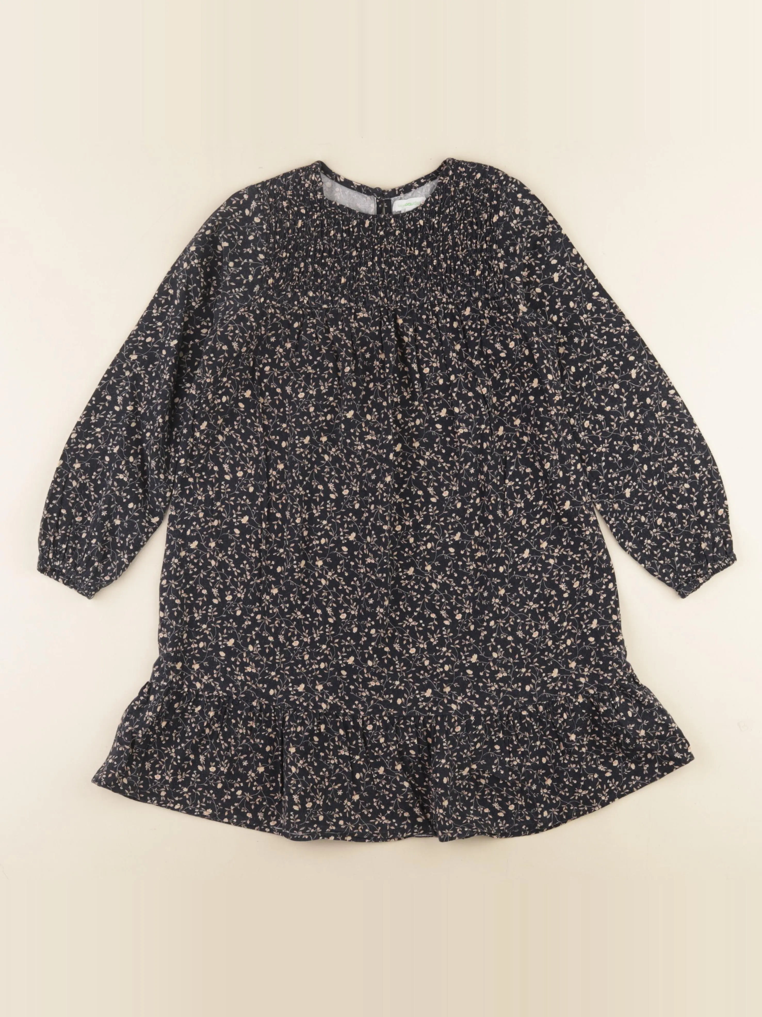 Vertbaudet - robe multicolore - 7 ans