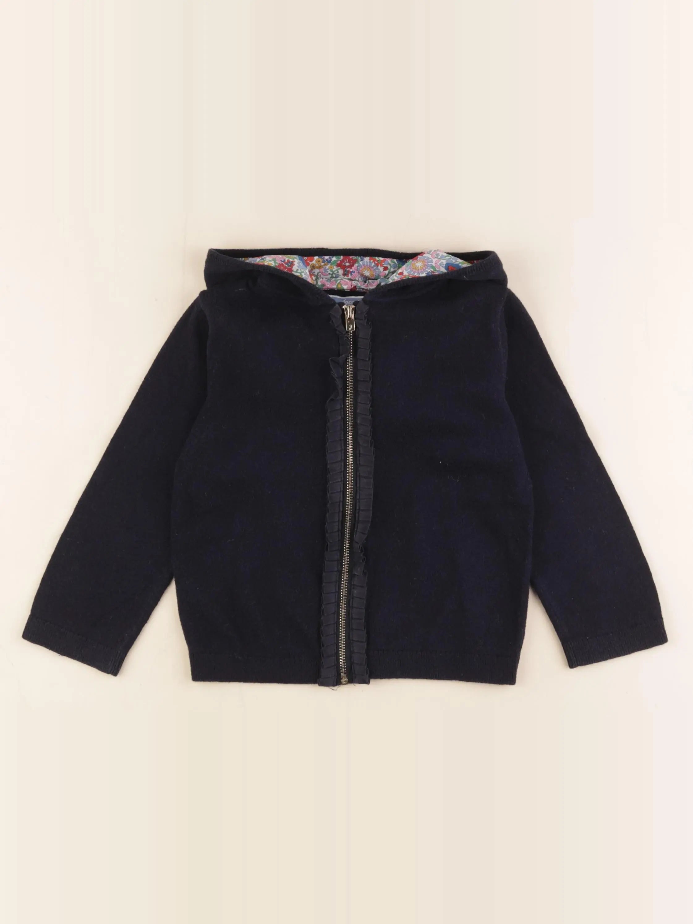 Jacadi - gilet bleu - 36 mois
