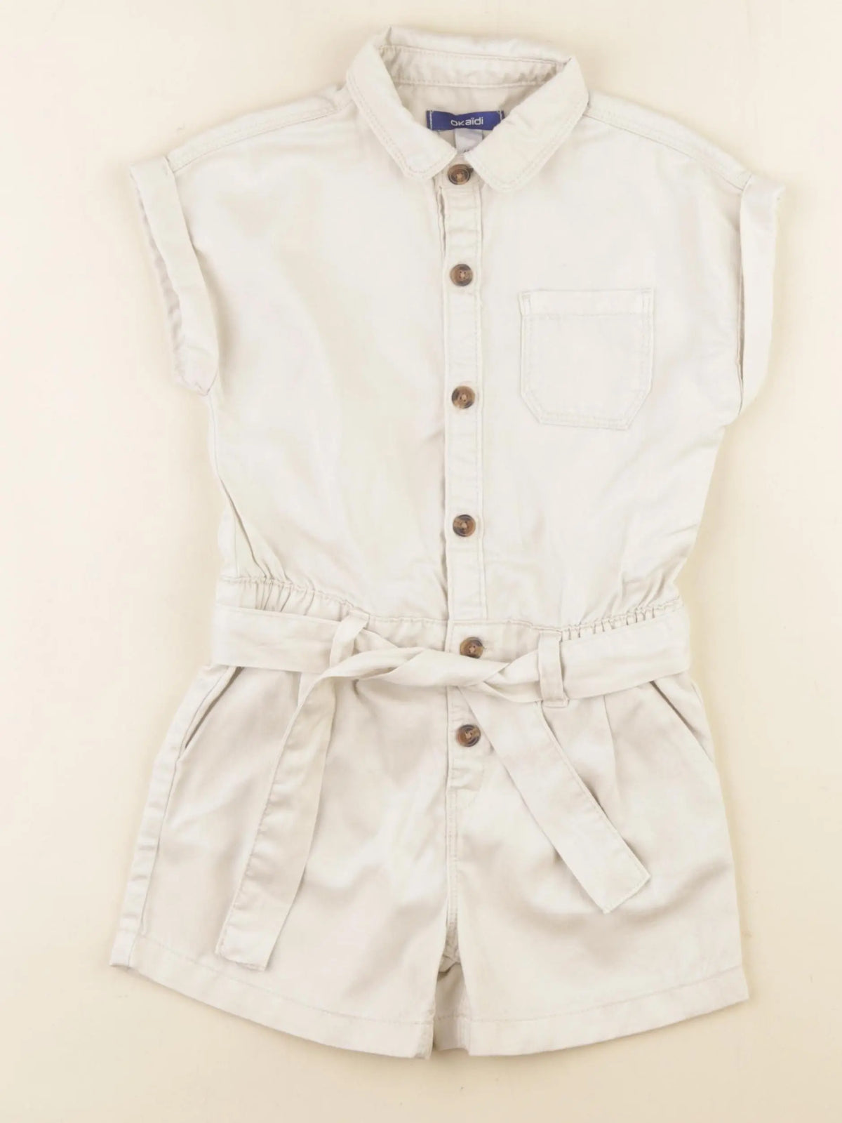 Okaidi - combinaison beige - 4 ans