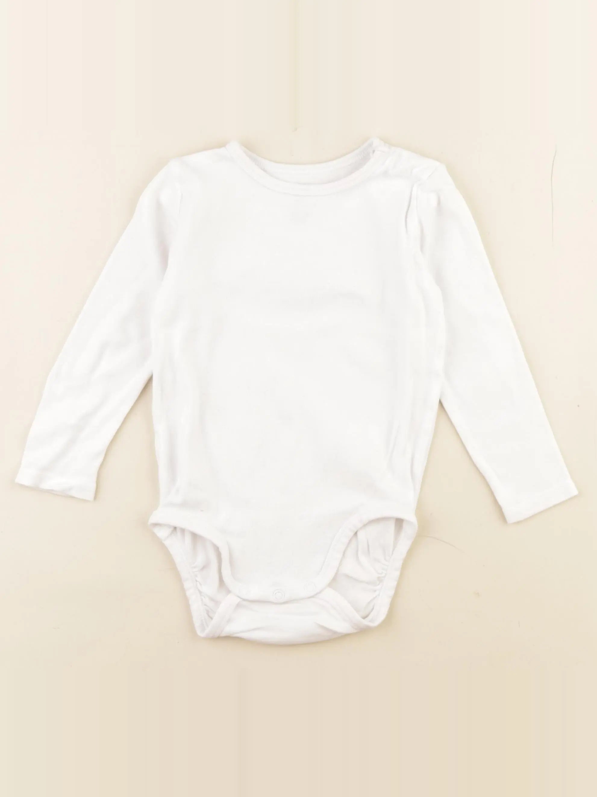 H&M - body blanc - 9/12 mois