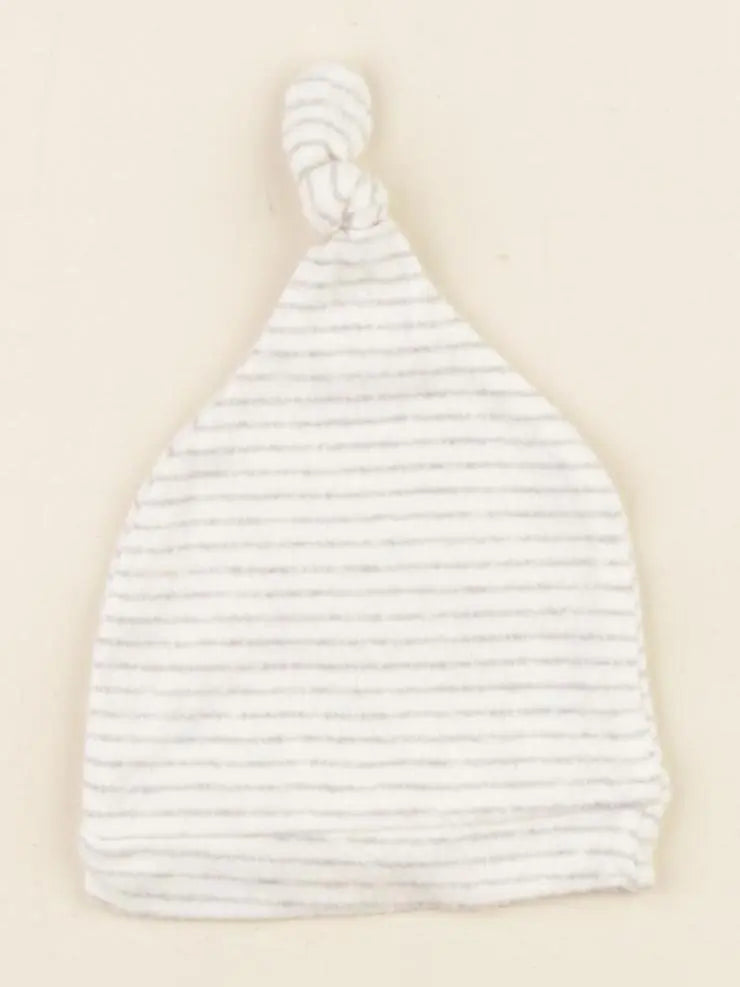 Zara - bonnet de naissance gris, beige - 1/6 mois