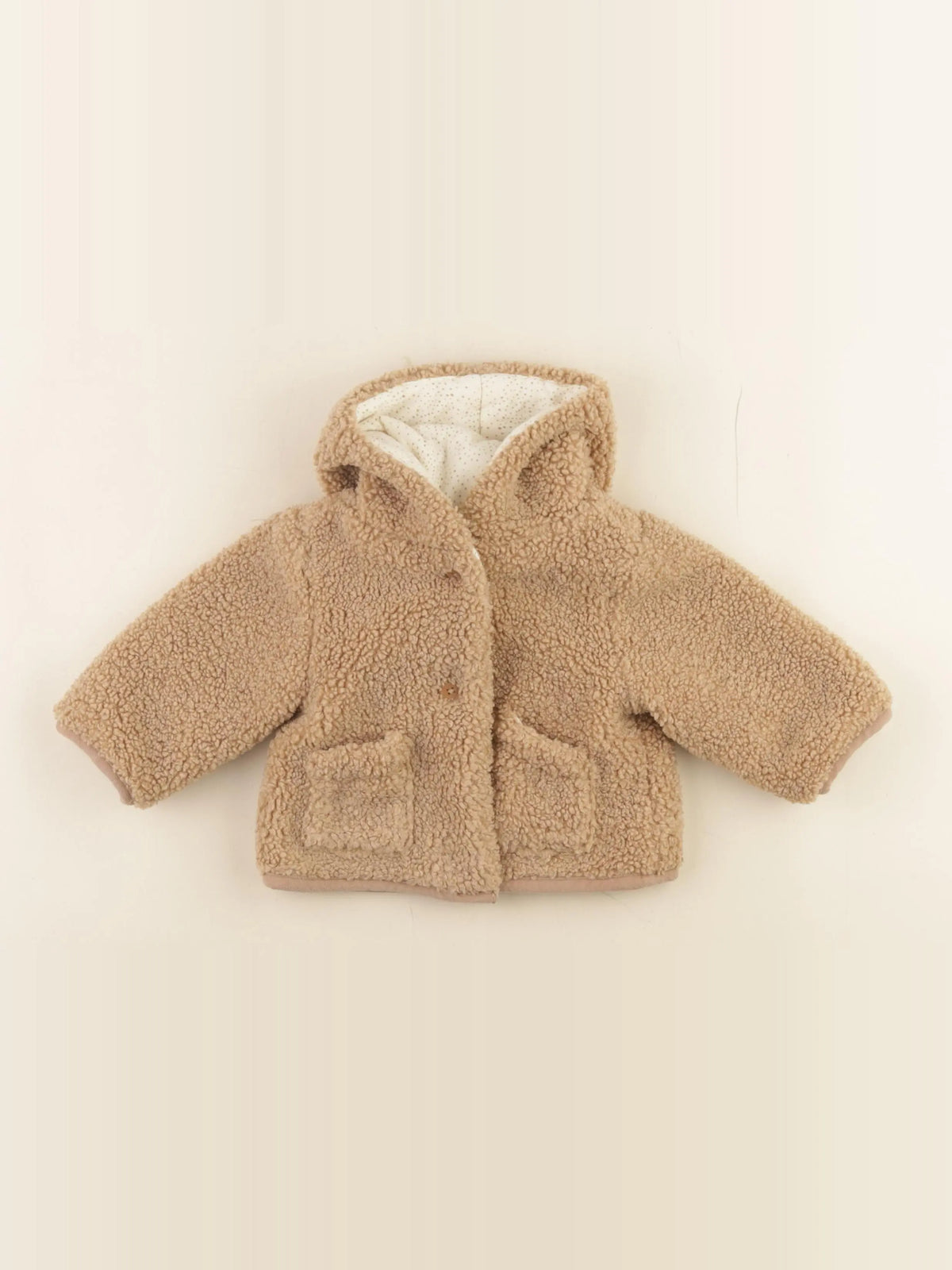 Zara - veste marron - 1/3 mois