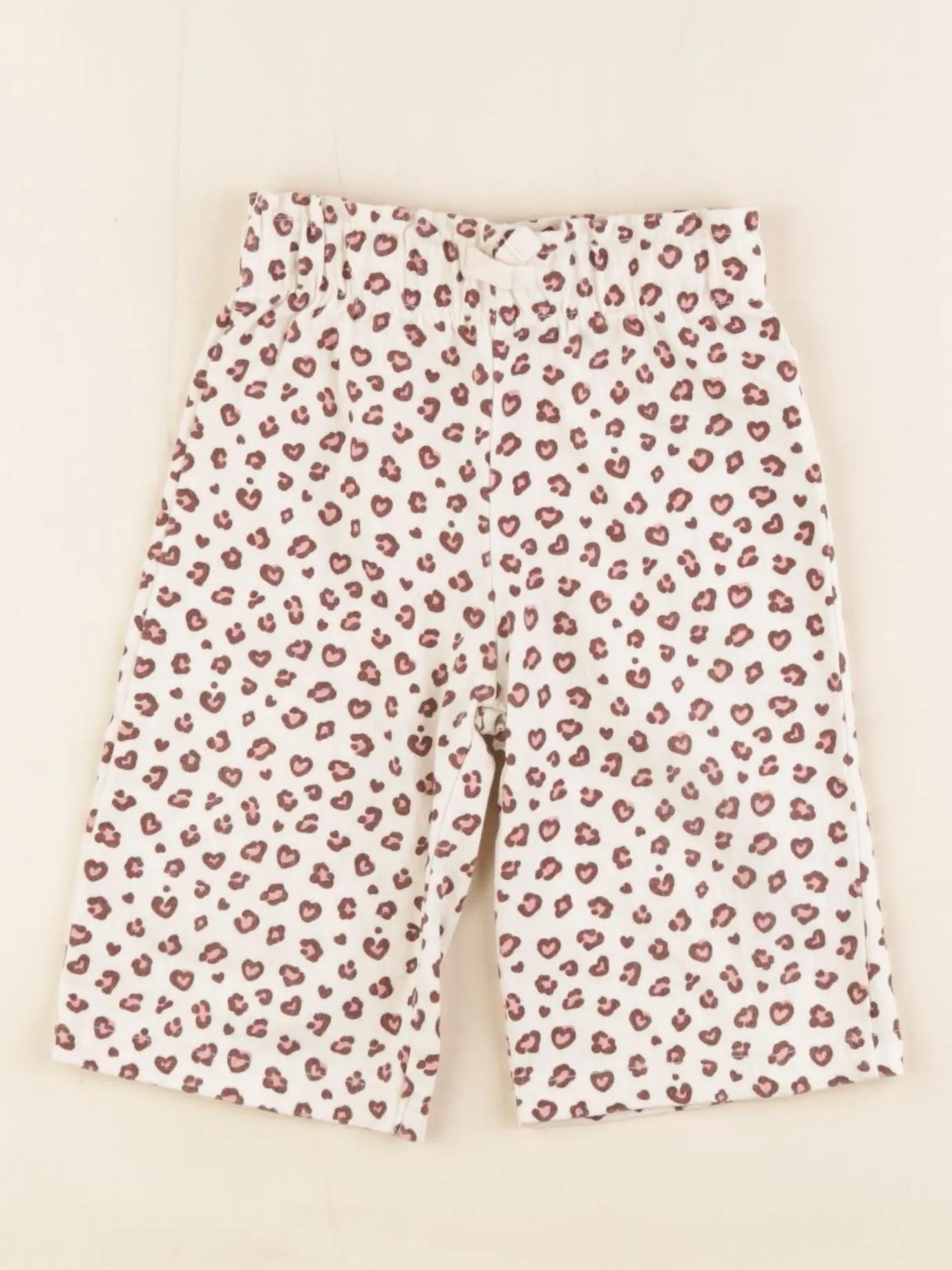 Vertbaudet - pantalon beige, marron - 9 mois