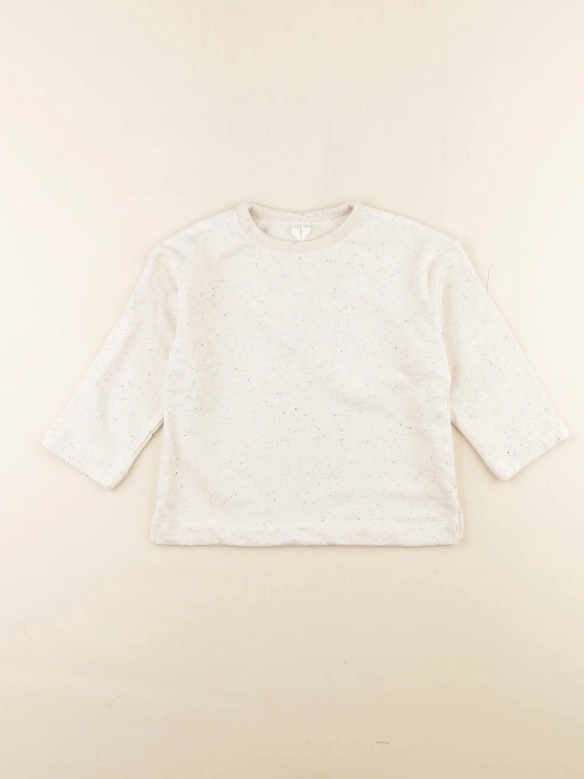 Arket - sweat beige - 2/4 ans