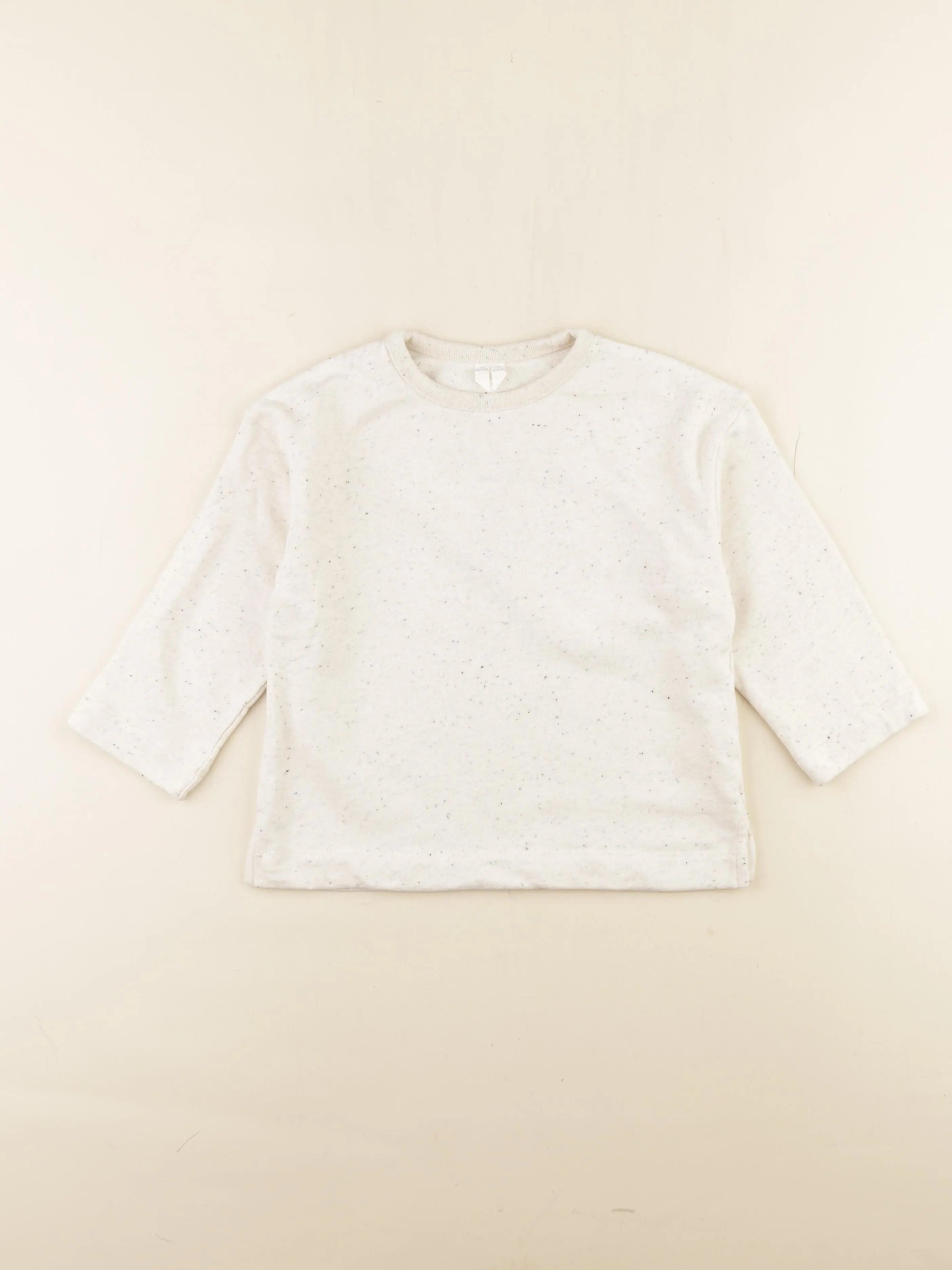Arket - sweat beige - 2/4 ans