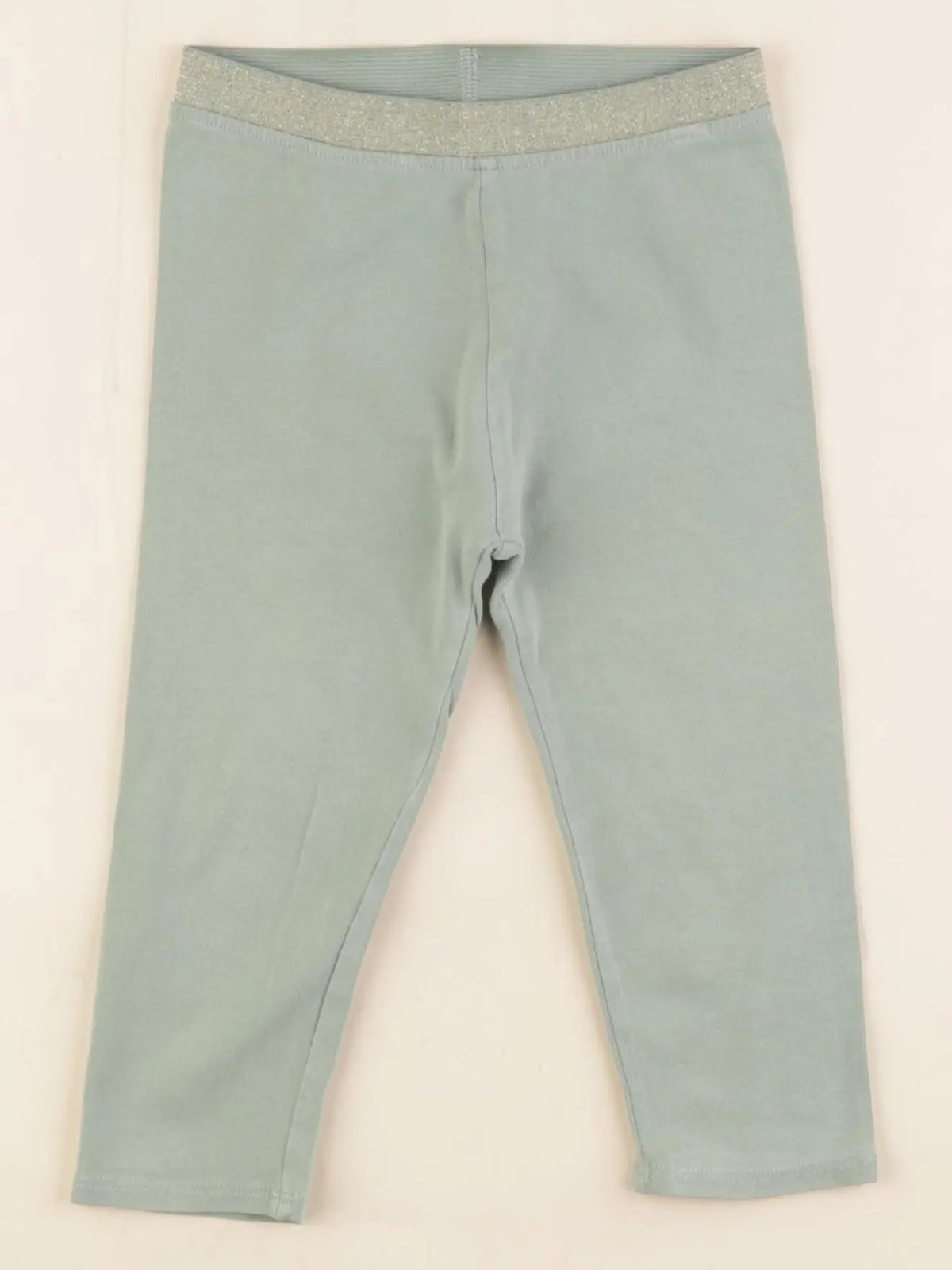 Vertbaudet - legging vert - 2 ans