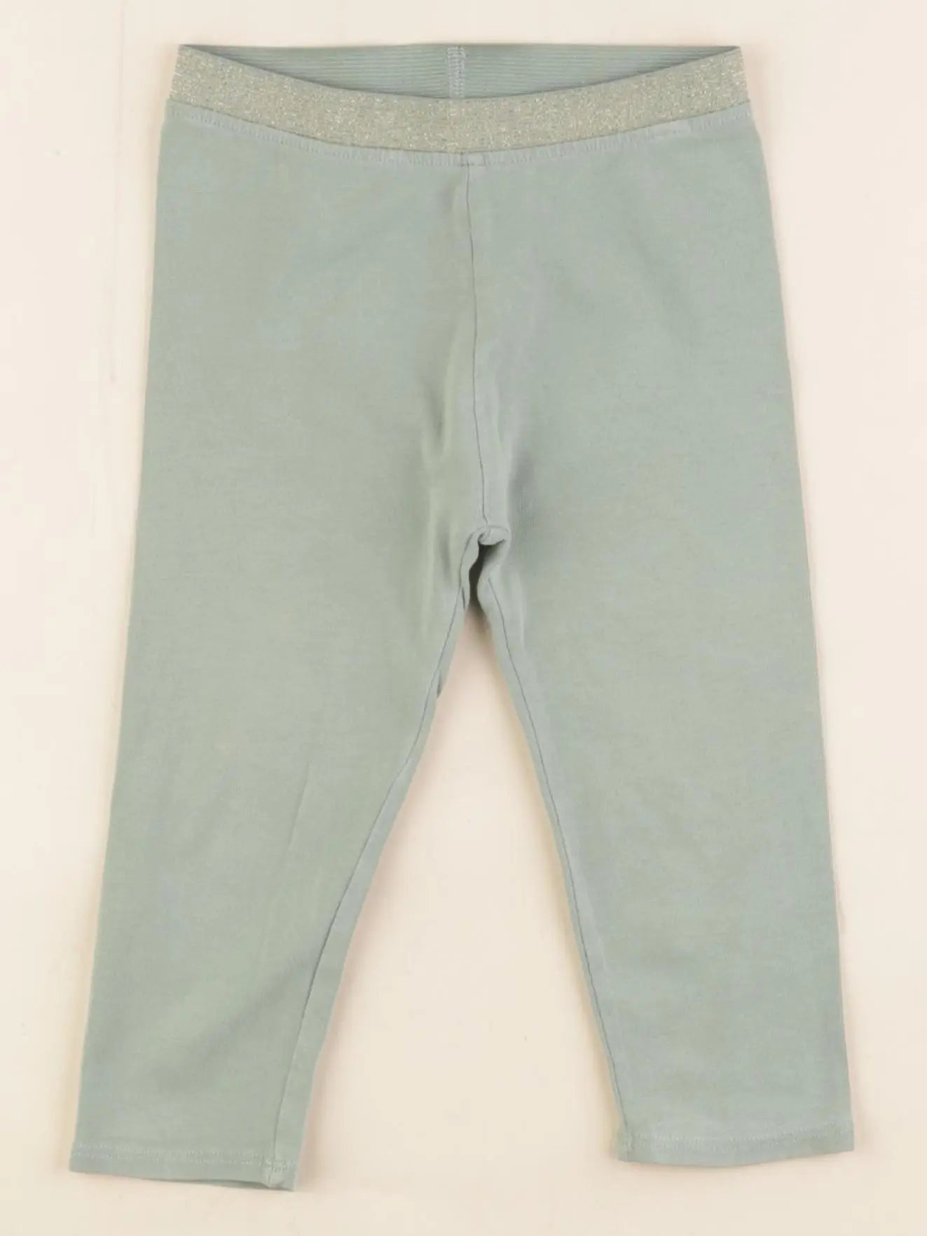 Vertbaudet - legging vert - 2 ans