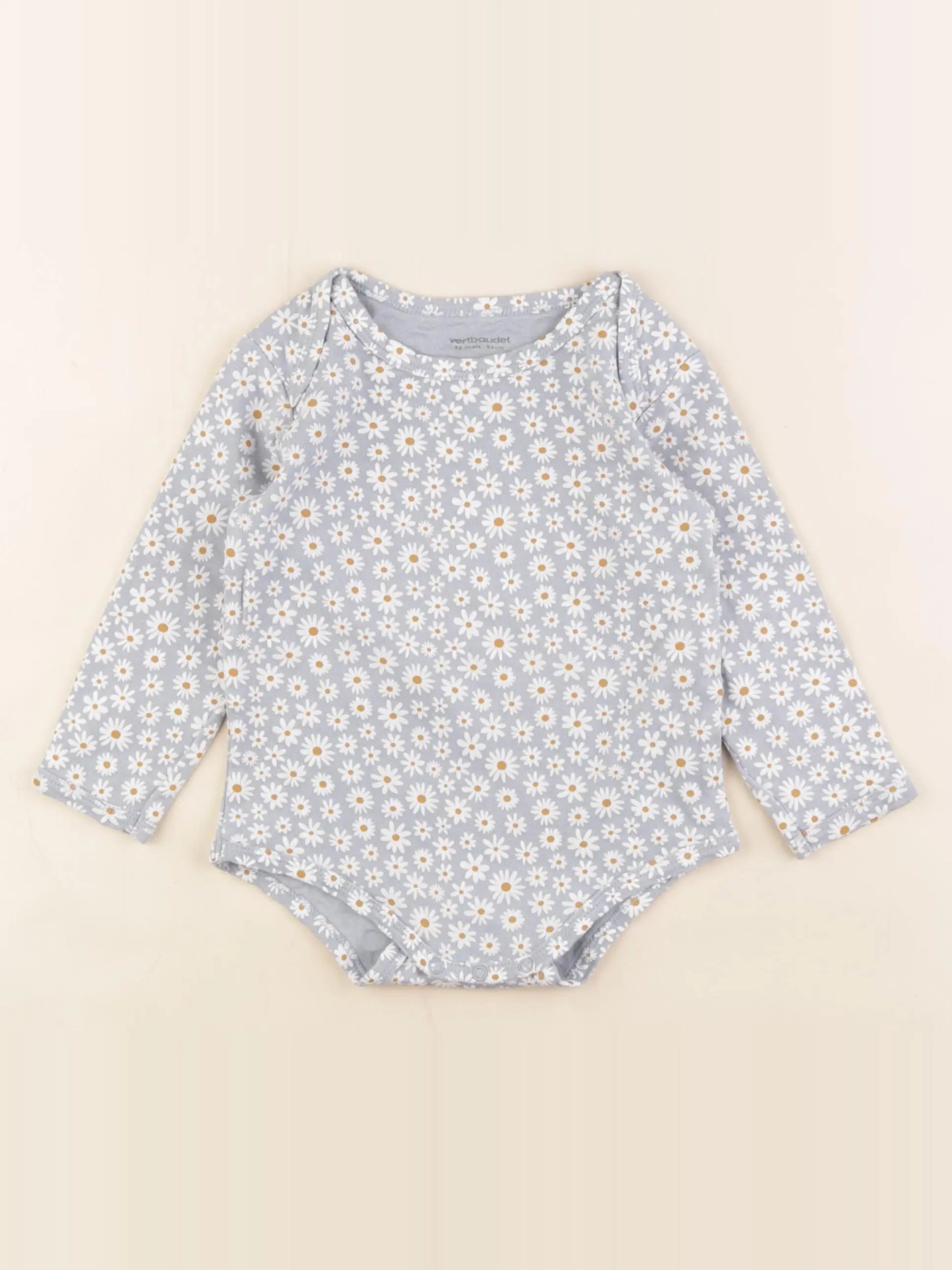 Vertbaudet - body bleu - 36 mois