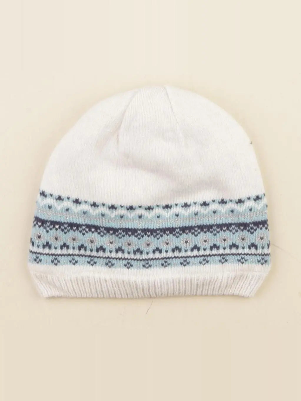 Vertbaudet - bonnet bleu - 2/3 ans