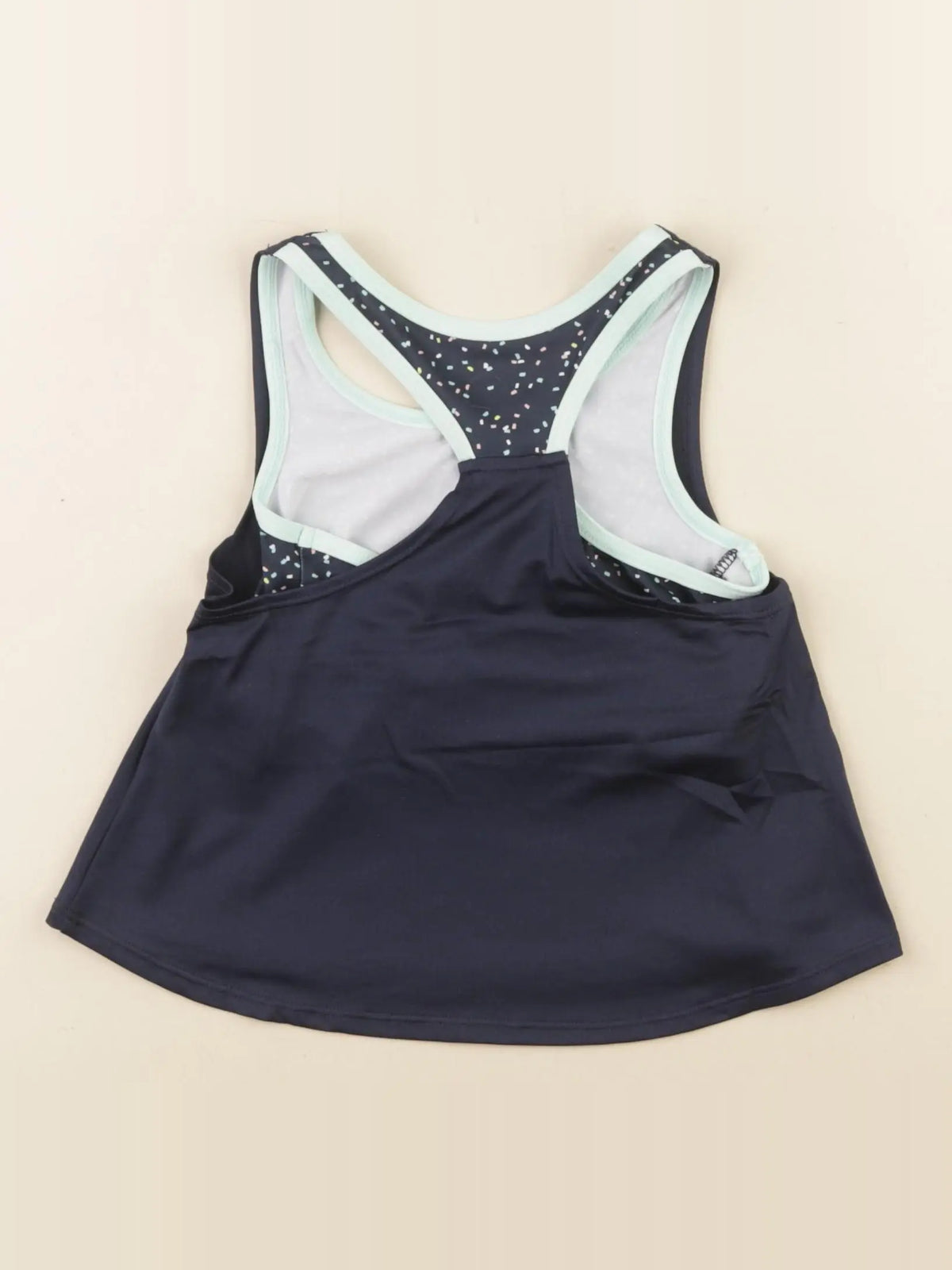 Vertbaudet - débardeur bleu - 4 ans