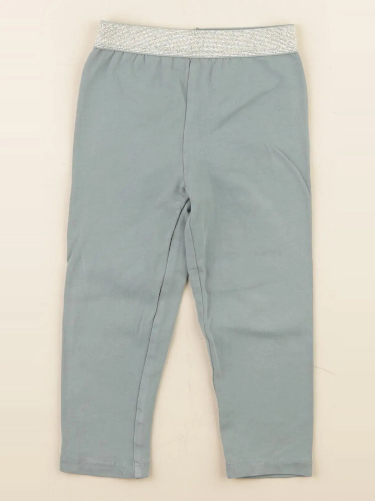 Vertbaudet - legging vert - 2 ans