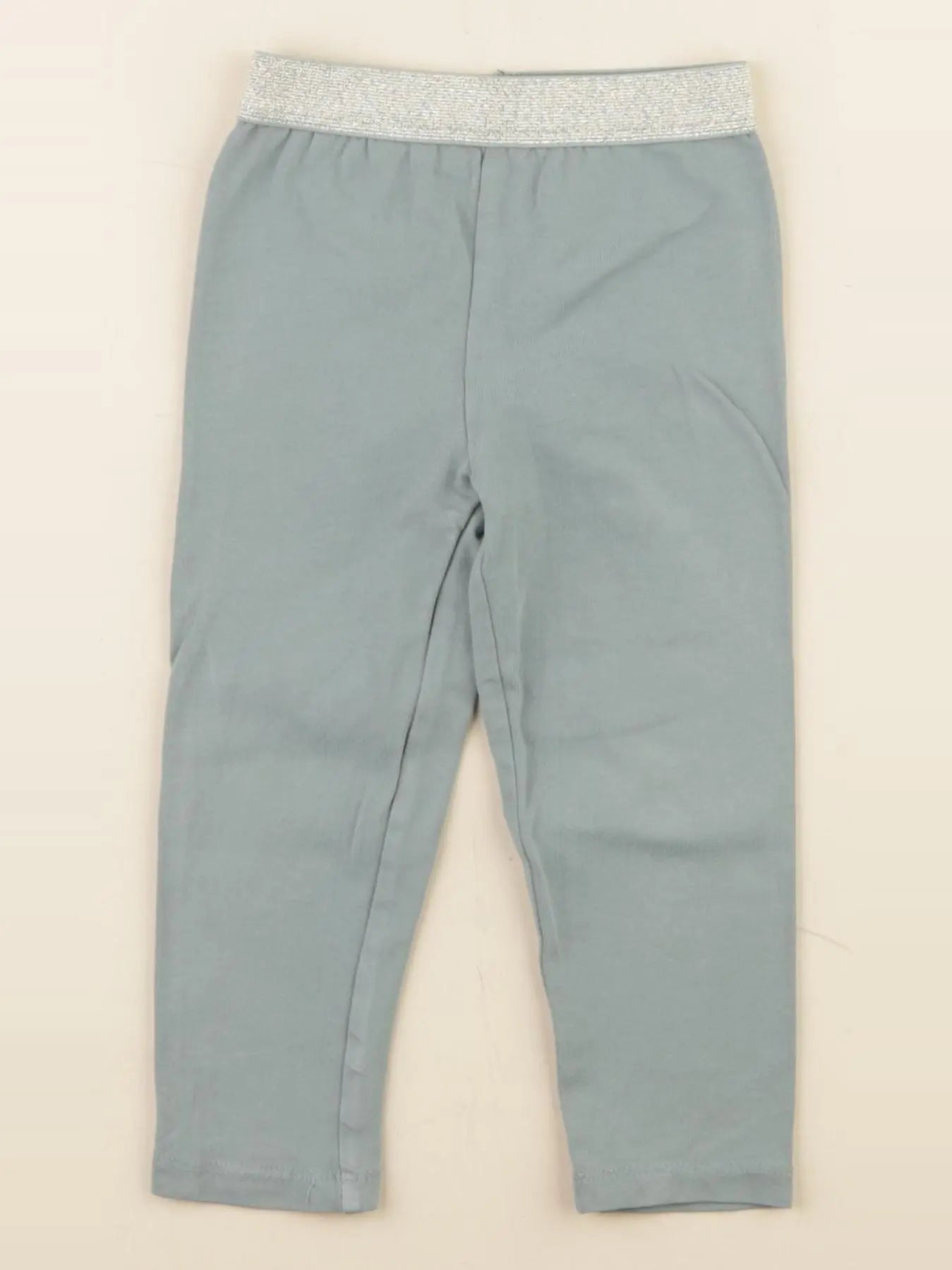 Vertbaudet - legging vert - 2 ans