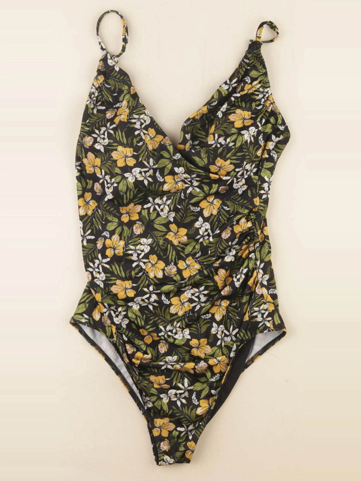 Envie de fraise - maillot de bain grossesse noir, jaune - l
