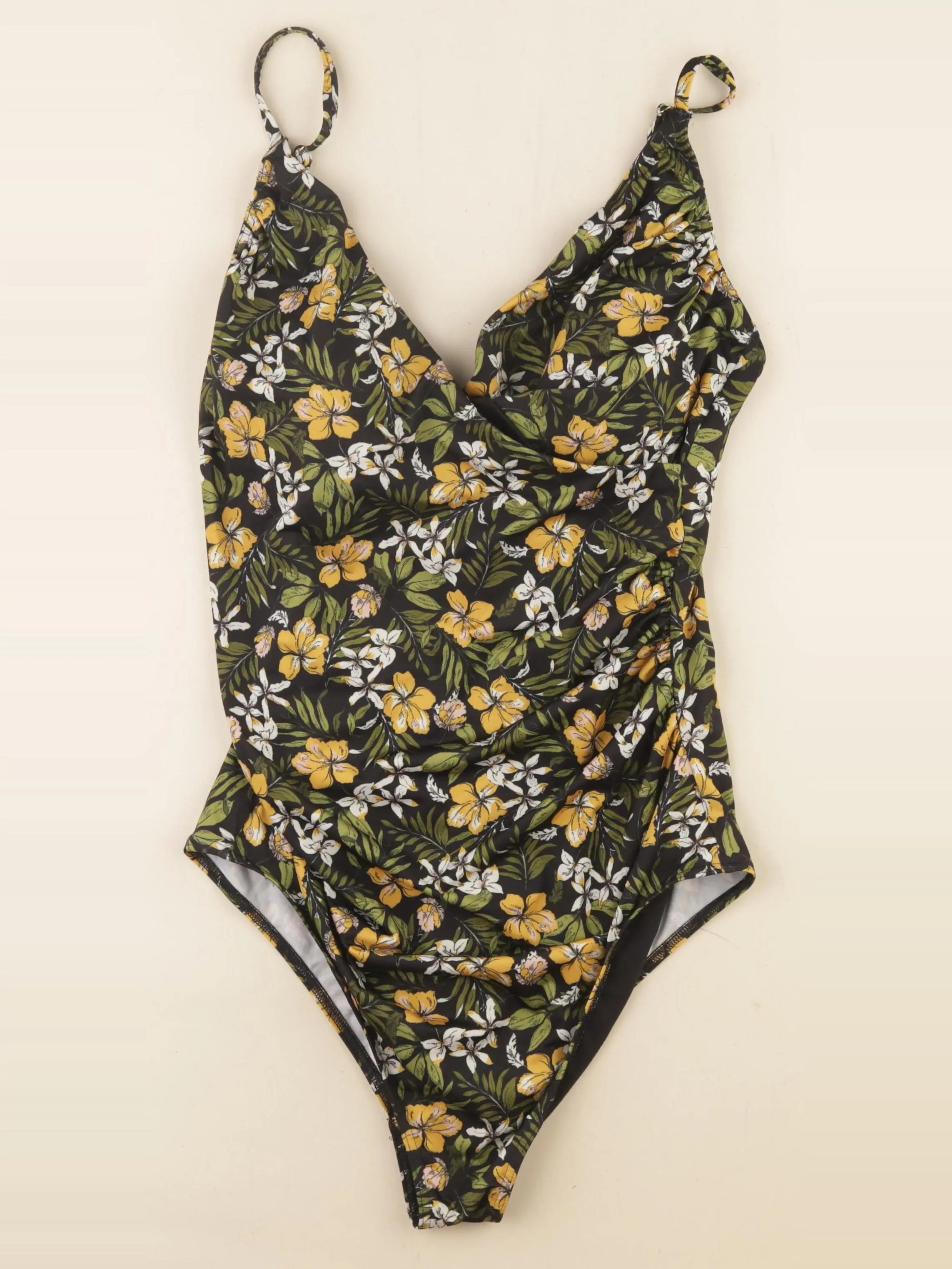 Envie de fraise - maillot de bain grossesse noir, jaune - l