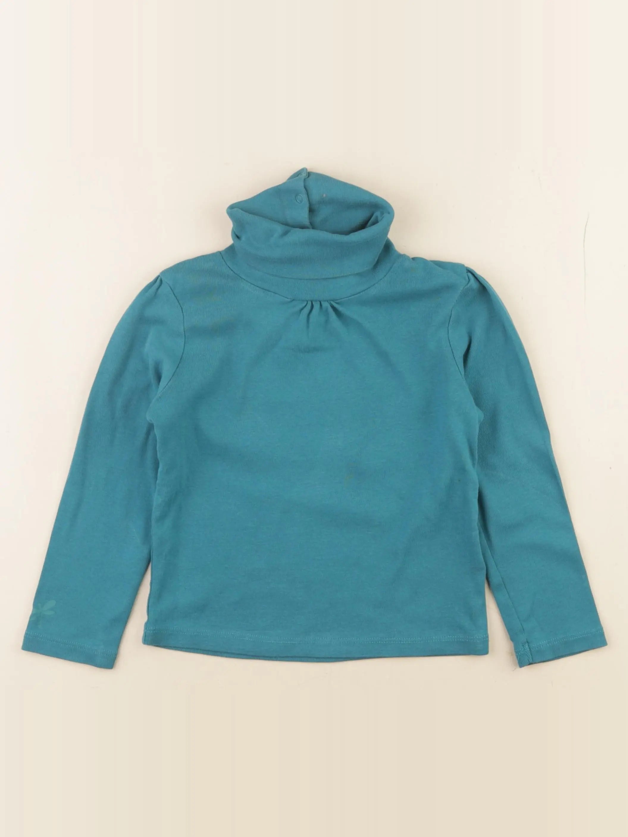 Vertbaudet - sous-pull bleu - 4 ans