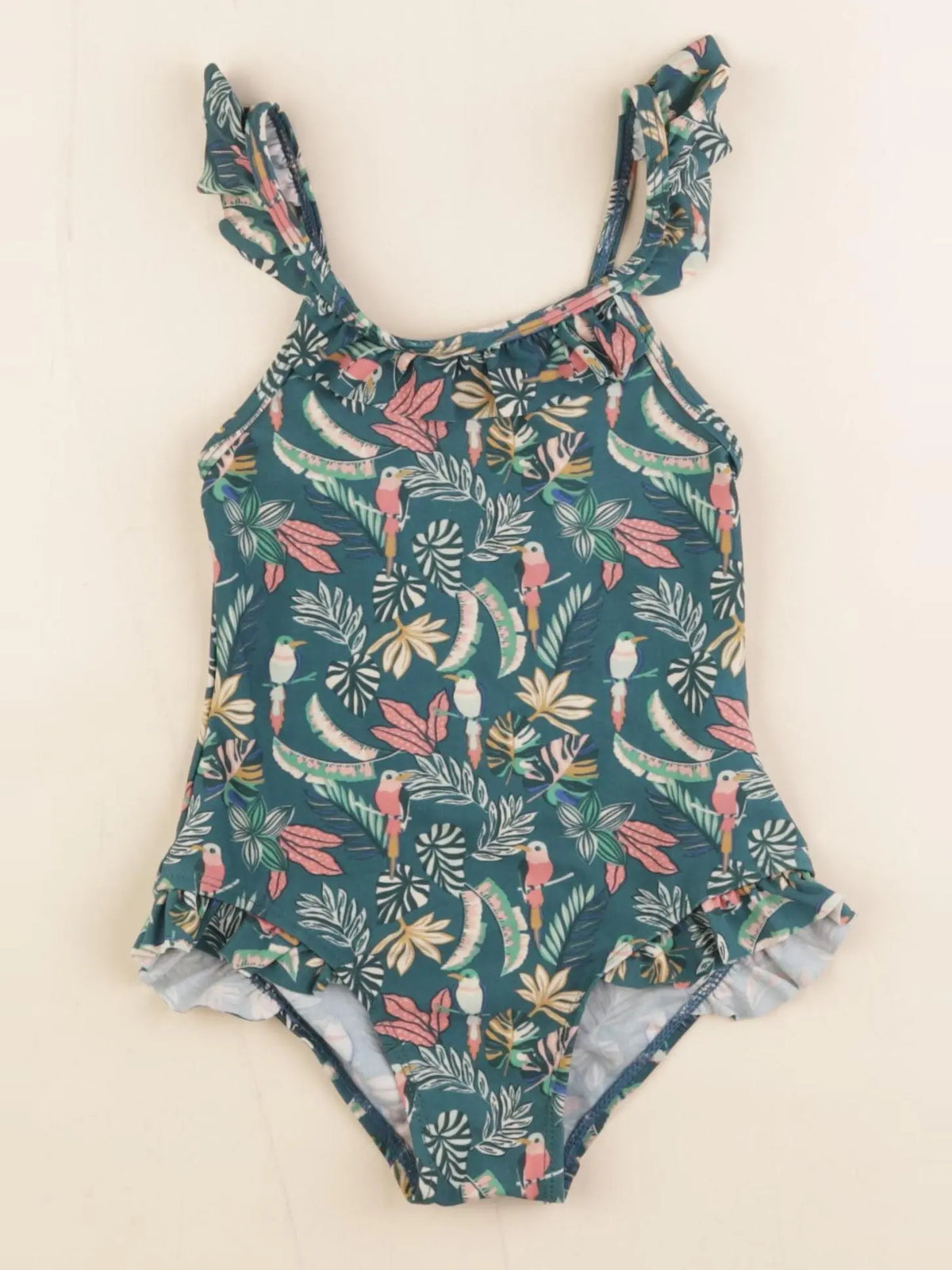 Vertbaudet - maillot de bain multicolore - 4 ans