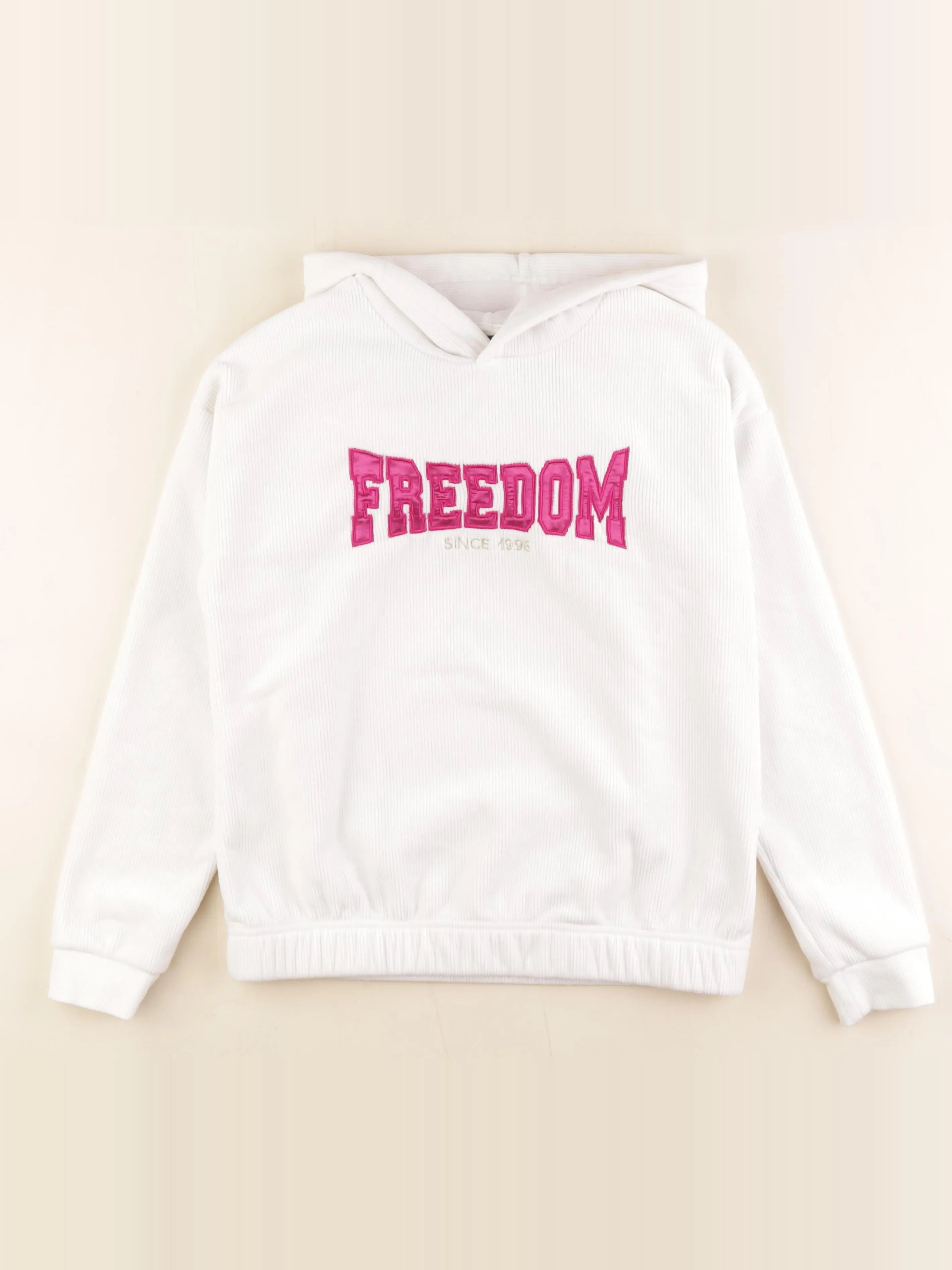 Okaidi - sweat blanc - 12 ans