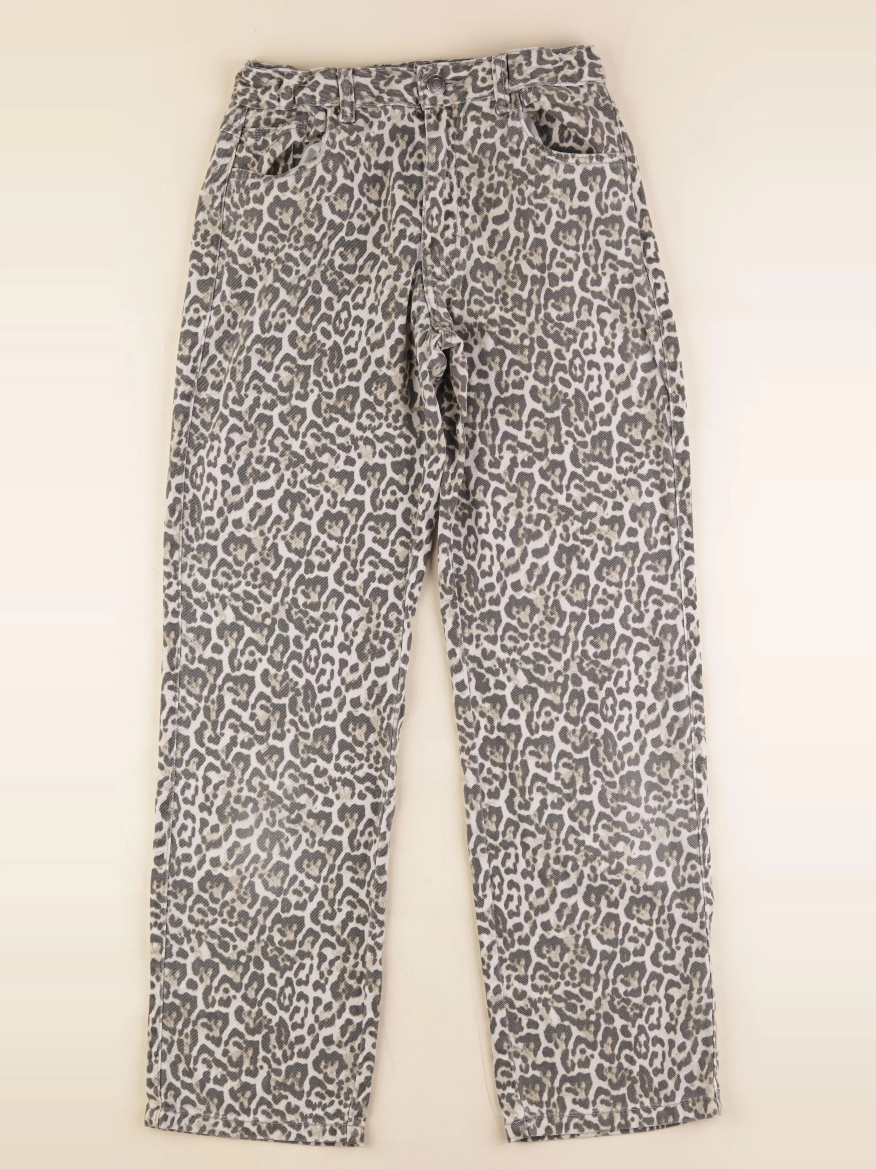 Tape à l'oeil - jean beige, noir - 10 ans