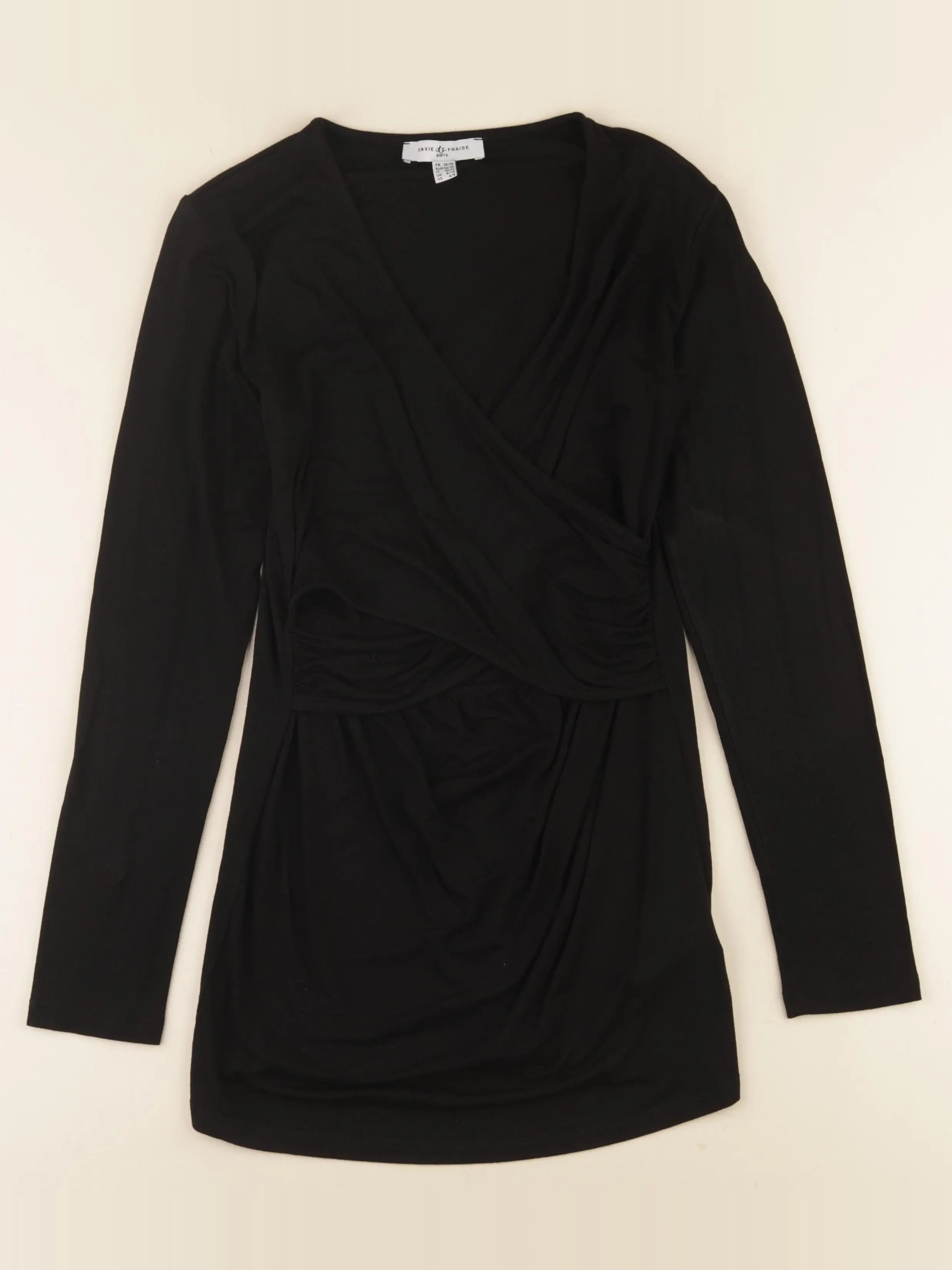 Envie de fraise - tee-shirt grossesse noir - 36 à 38