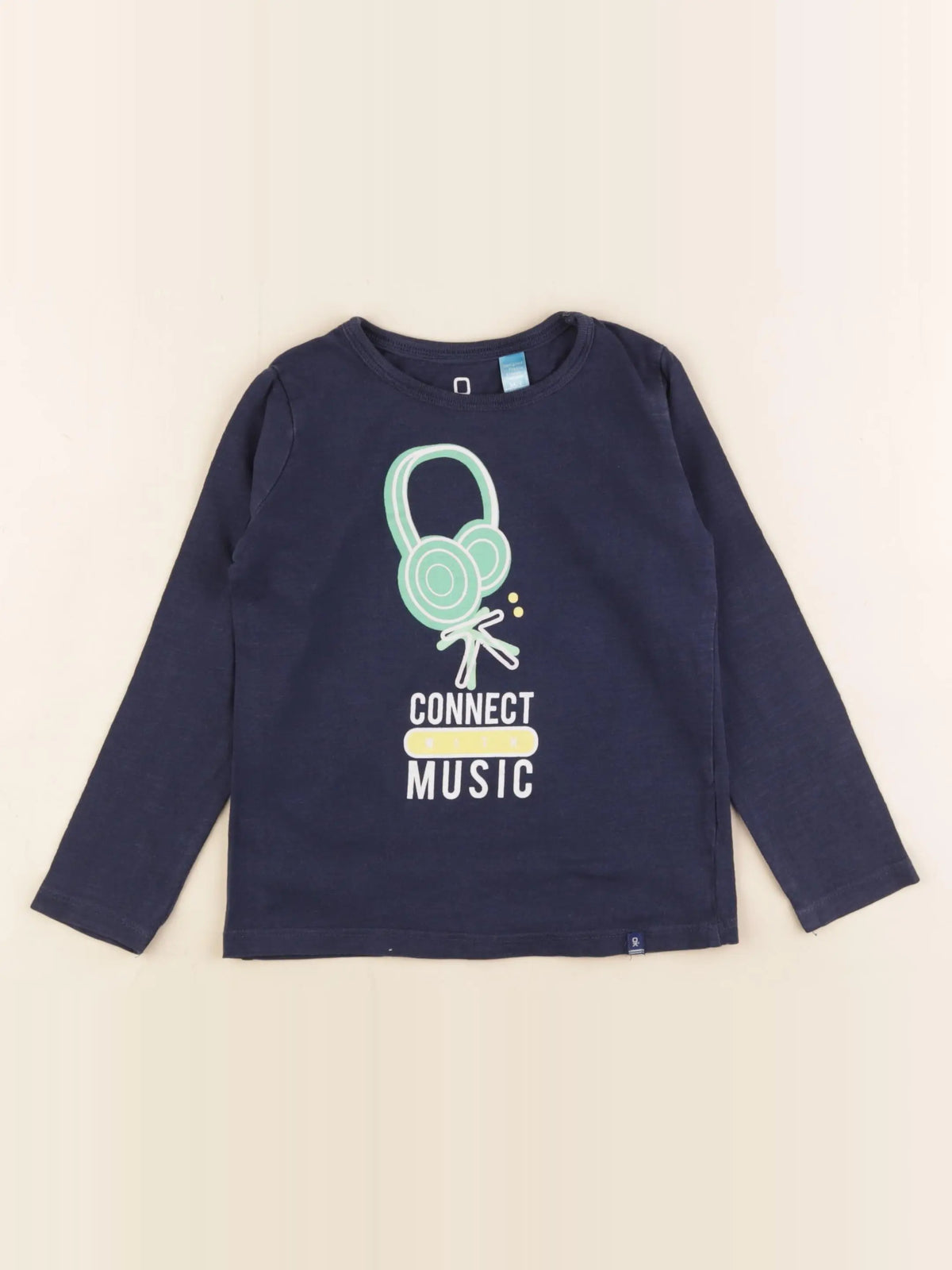 Okaidi - tee-shirt bleu - 3 ans