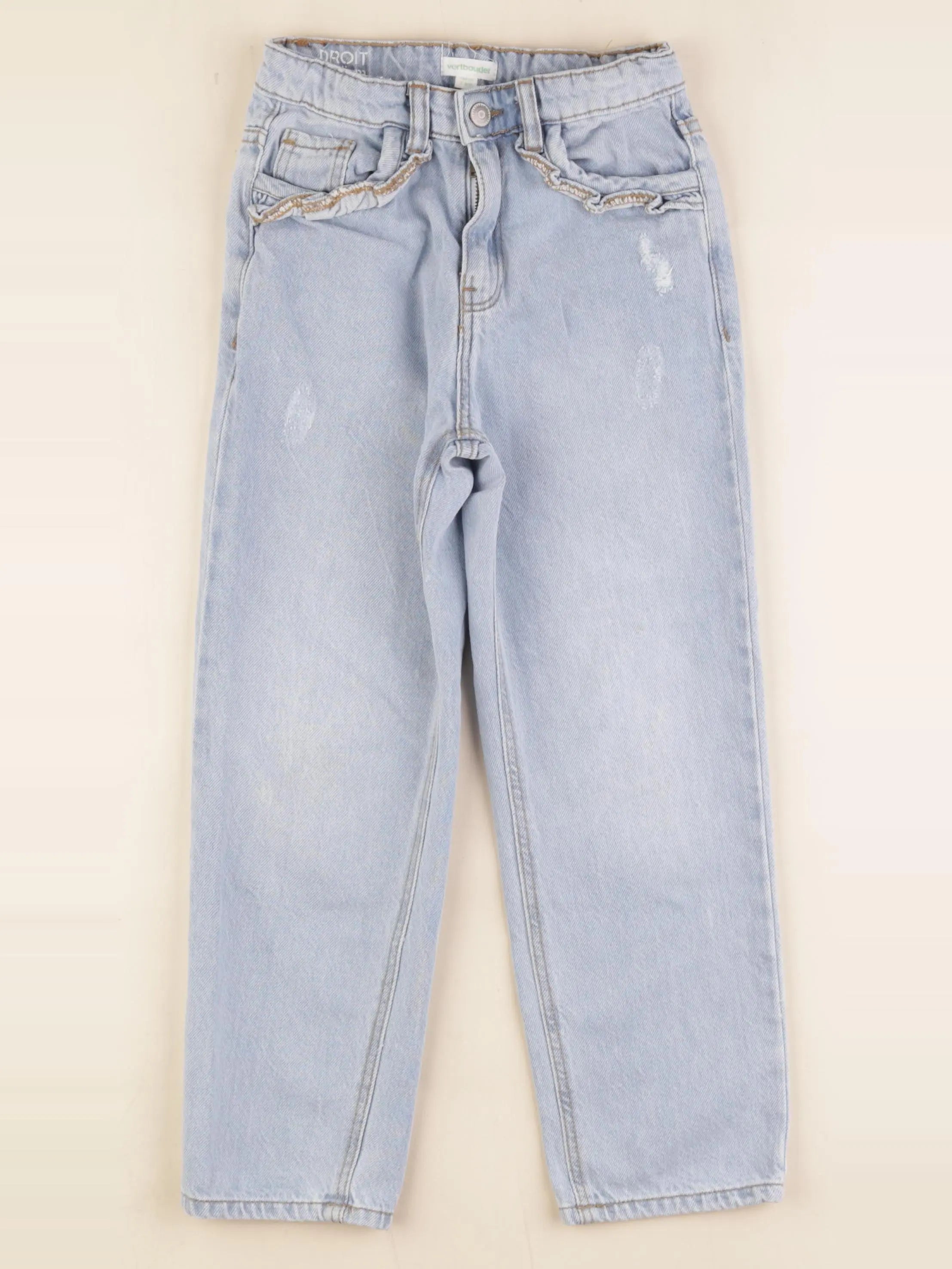 Vertbaudet - jean bleu - 7 ans