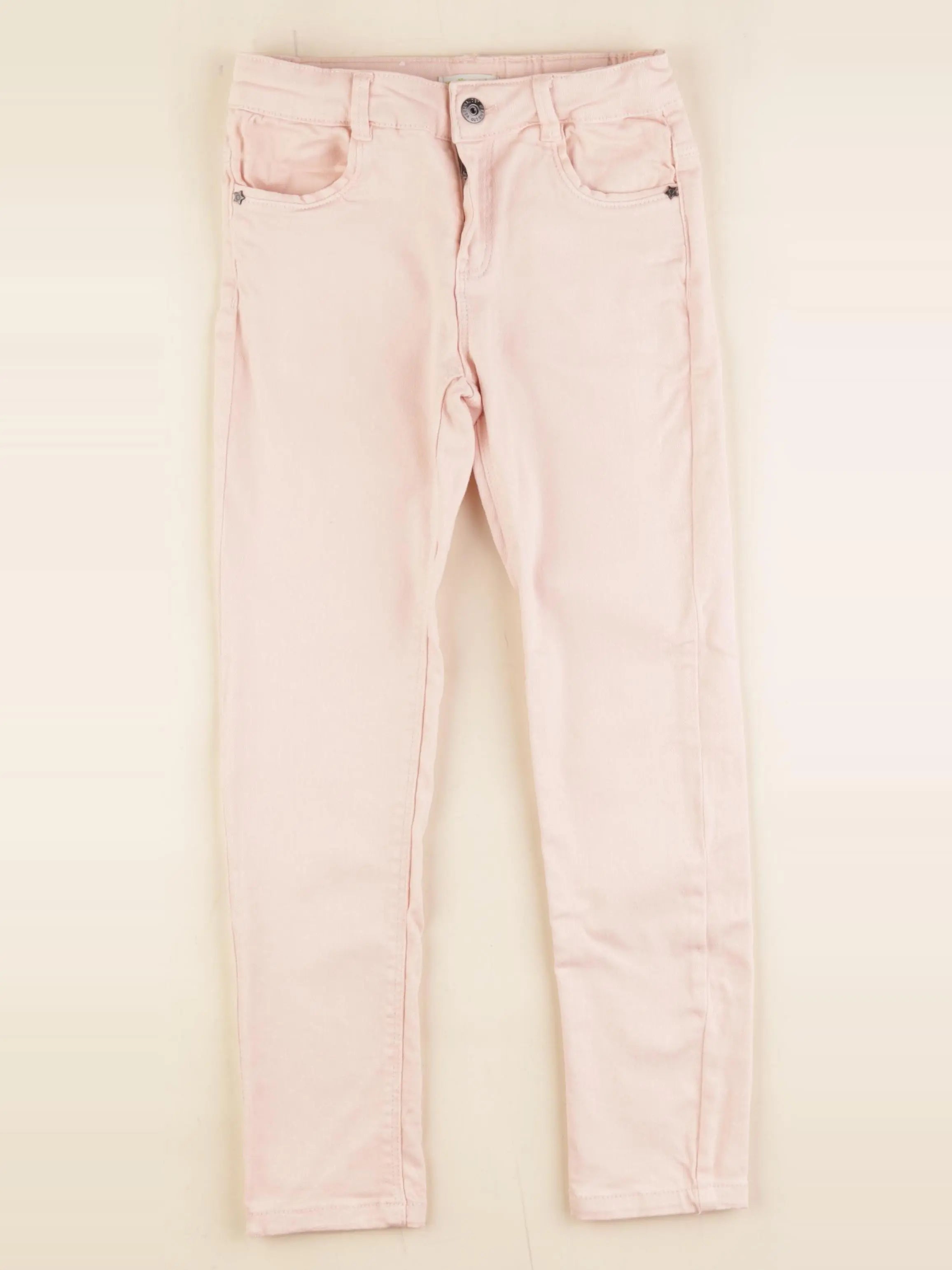 Vertbaudet - jean rose - 7 ans