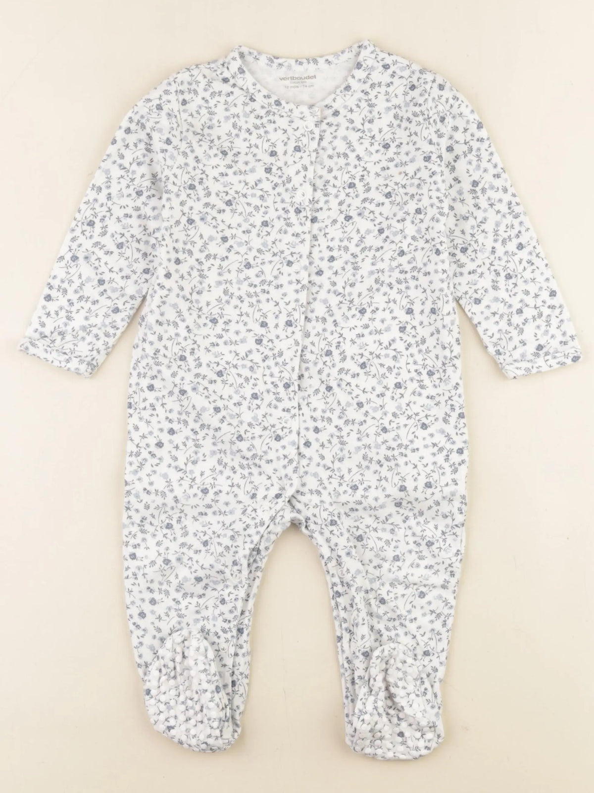Vertbaudet - pyjama coton multicolore - 12 mois