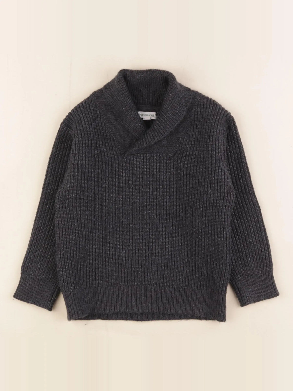 Vertbaudet - pull gris - 3 ans