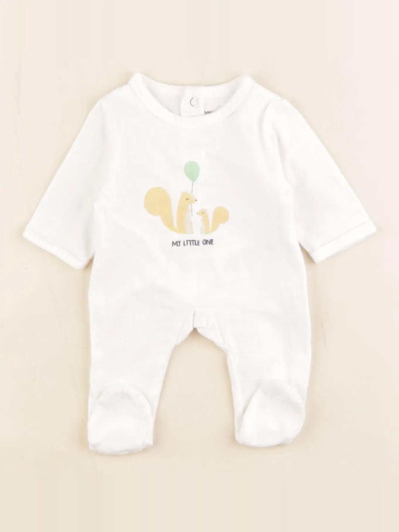 Vertbaudet - pyjama coton blanc - Prématuré