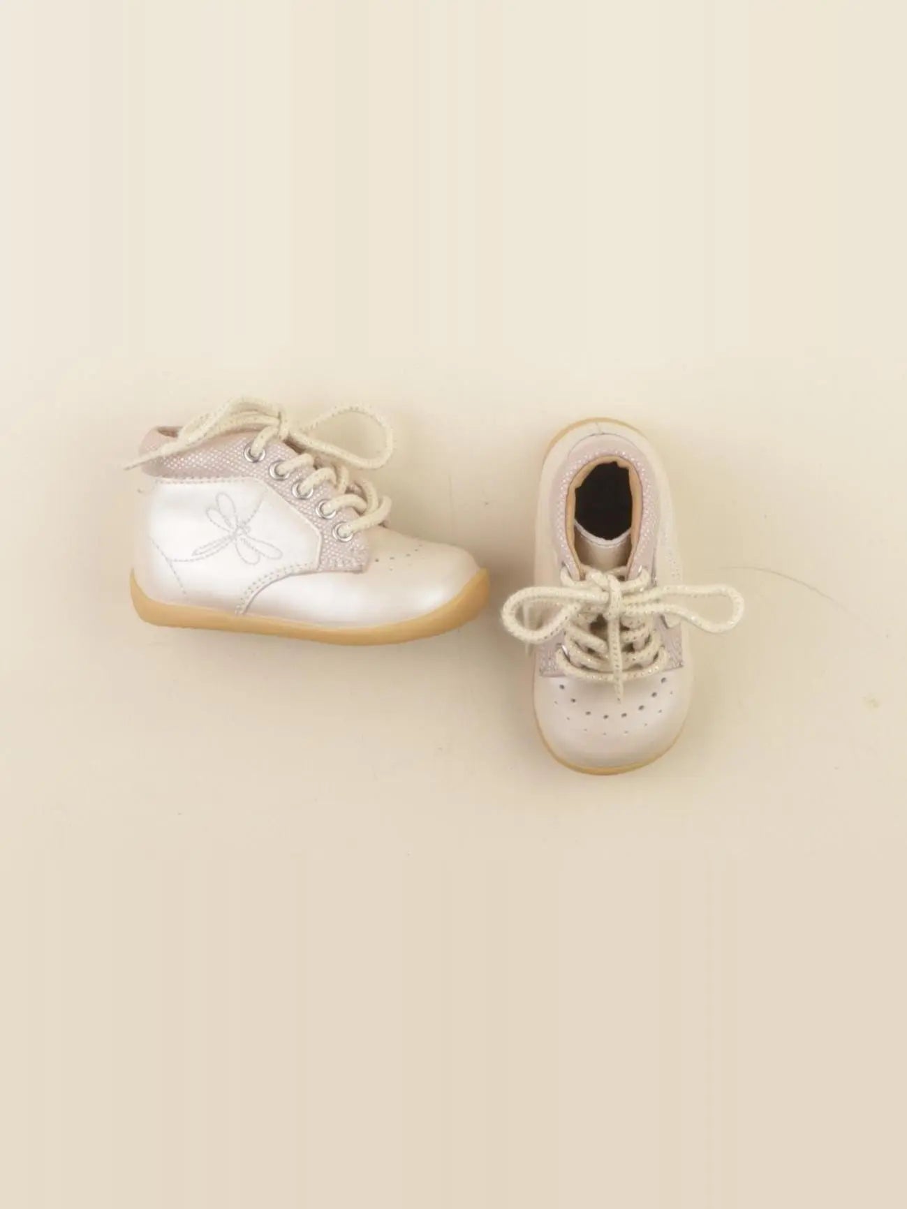 Vertbaudet - boots beige - pointure 18