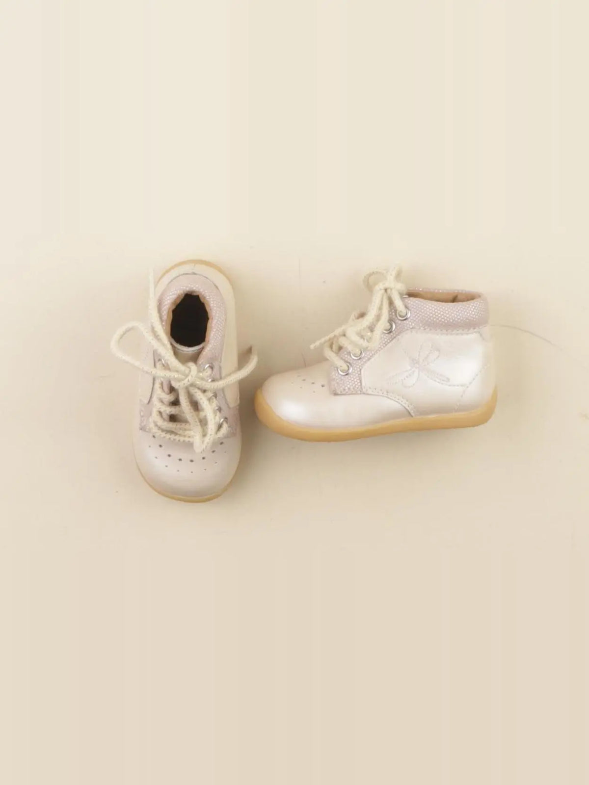 Vertbaudet - boots beige - pointure 18